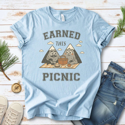 Earned This Picnic Mountain Adventure T-Shirt