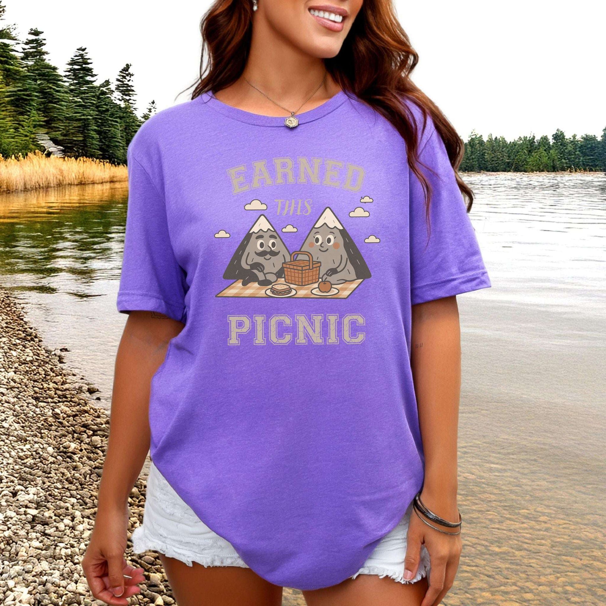 Earned This Picnic Mountain Adventure T-Shirt