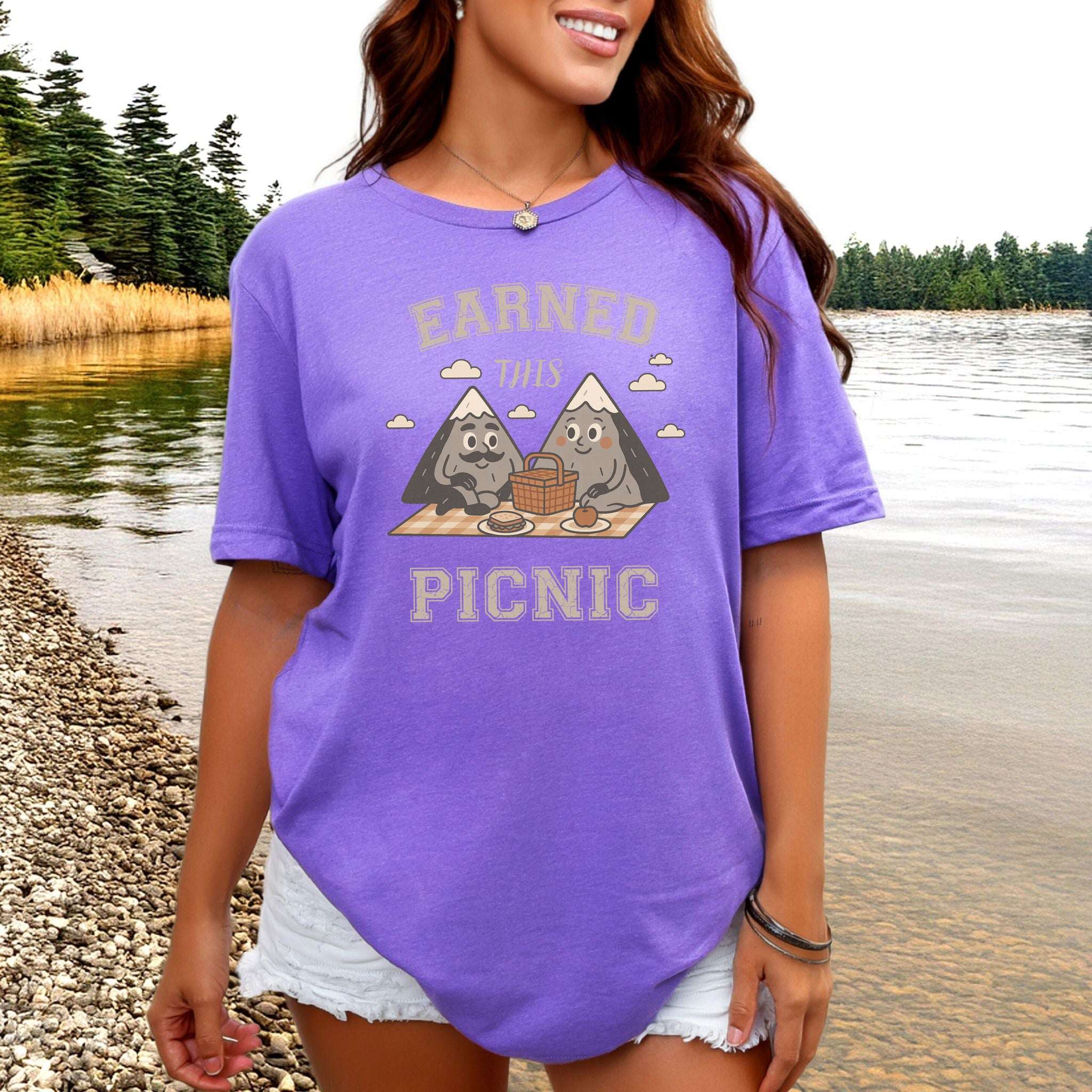 Earned This Picnic Mountain Adventure T-Shirt