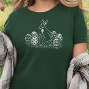 Easter Bunny T-Shirt Vintage Rabbit Egg Hunt Spring Gift Tee