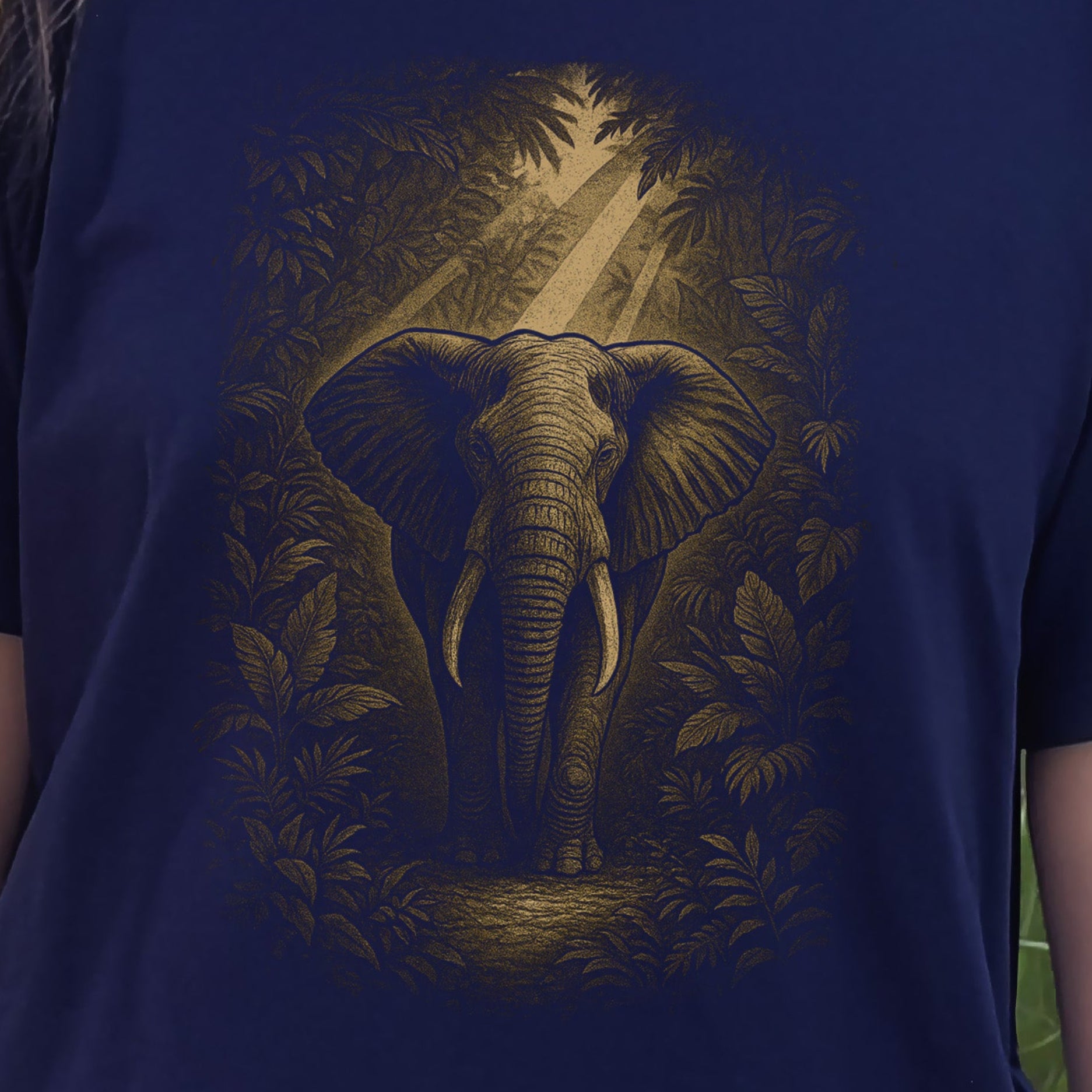 Elephant Spirit Animal T-Shirt – Jungle Majesty & Safari Soul