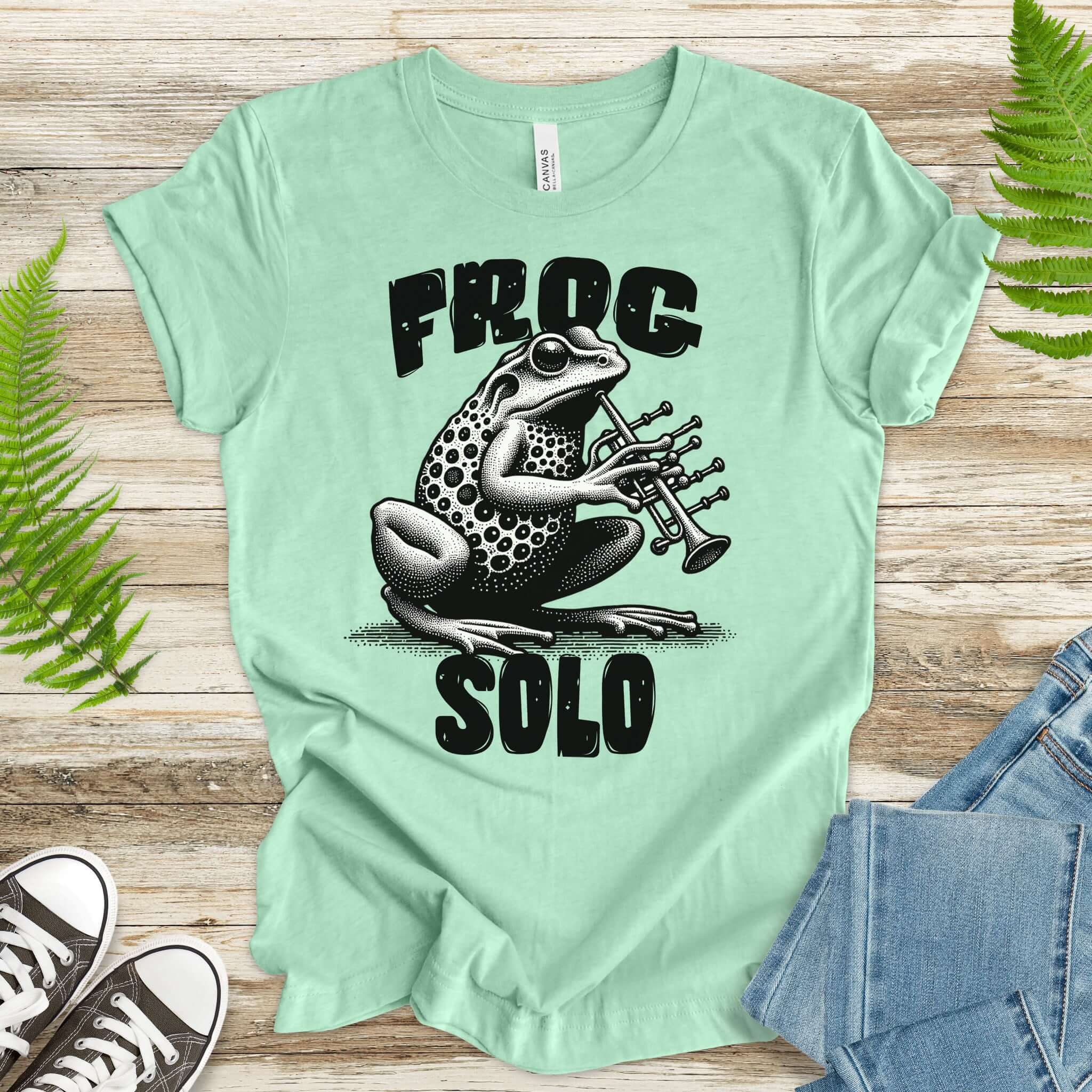 Frog Solo Trumpet T-Shirt