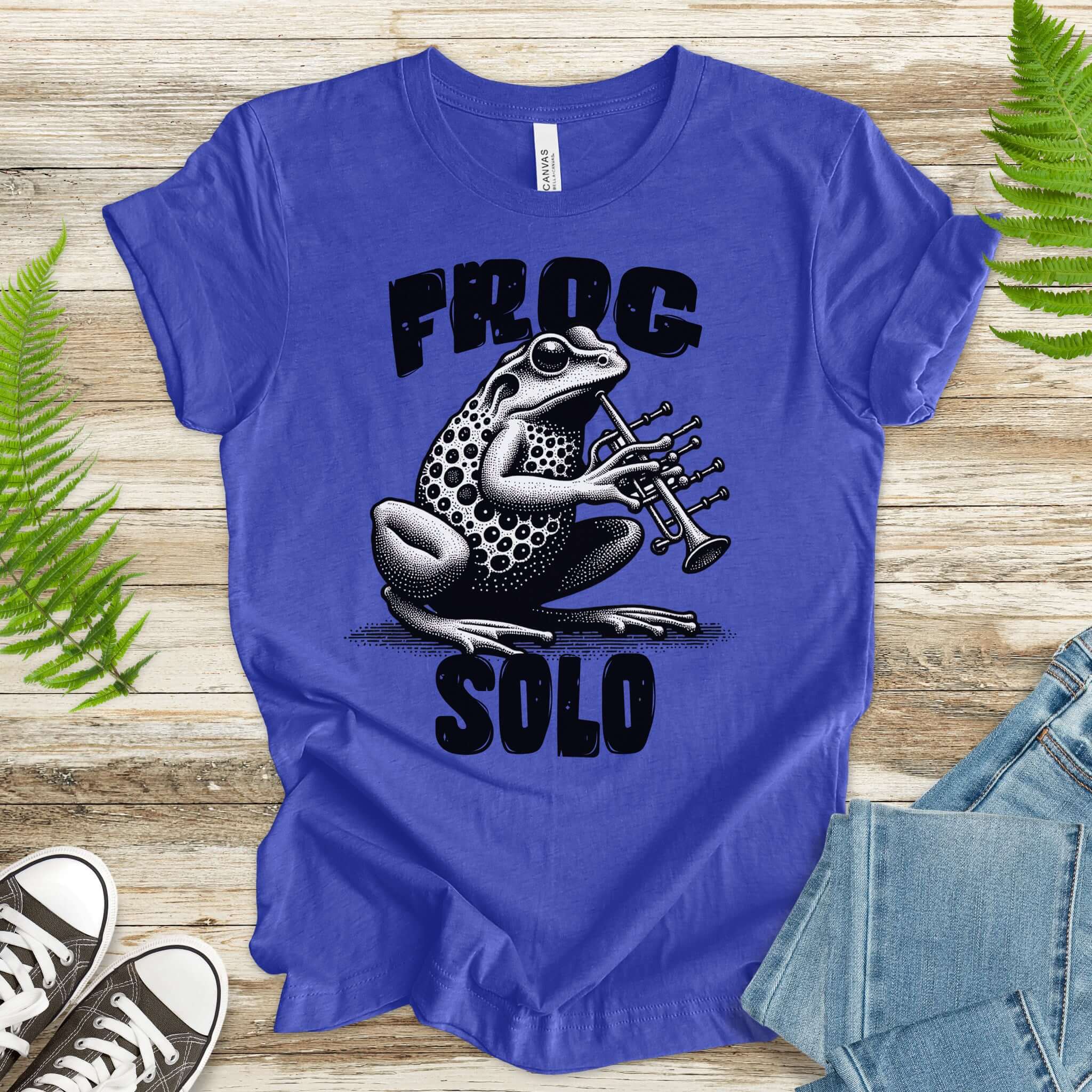 Frog Solo Trumpet T-Shirt