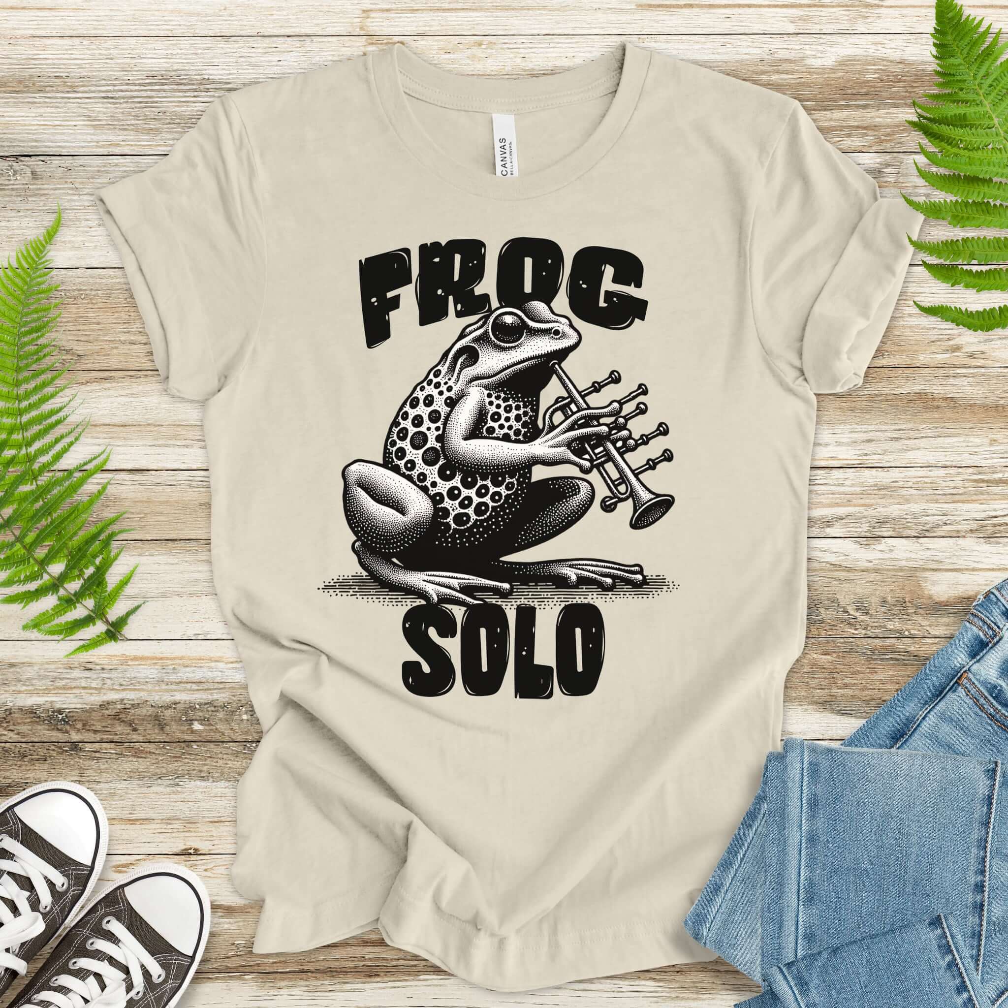 Frog Solo Trumpet T-Shirt