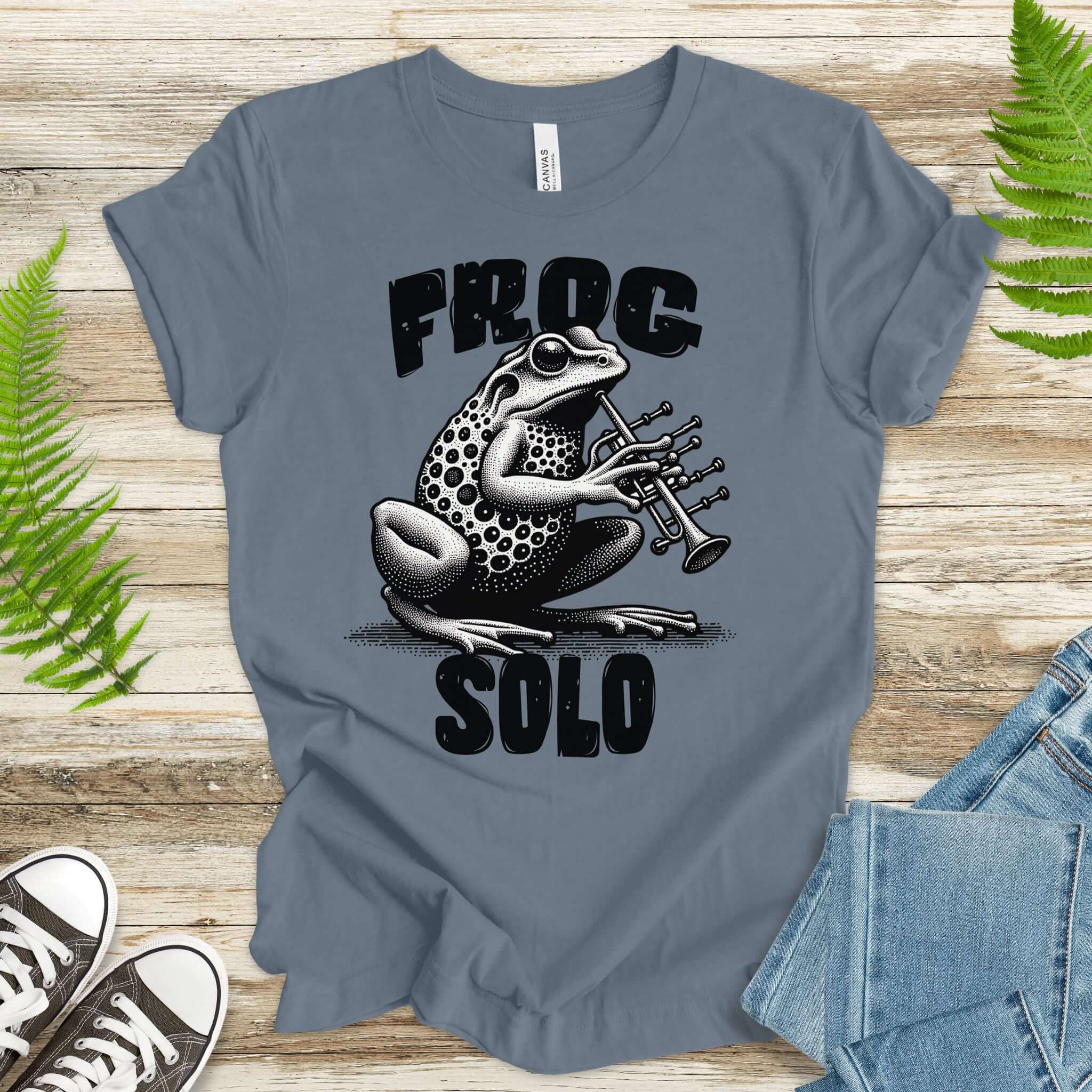 Frog Solo Trumpet T-Shirt