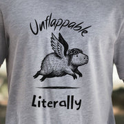 Capybara With Wings Unflappable Pilot T-Shirt