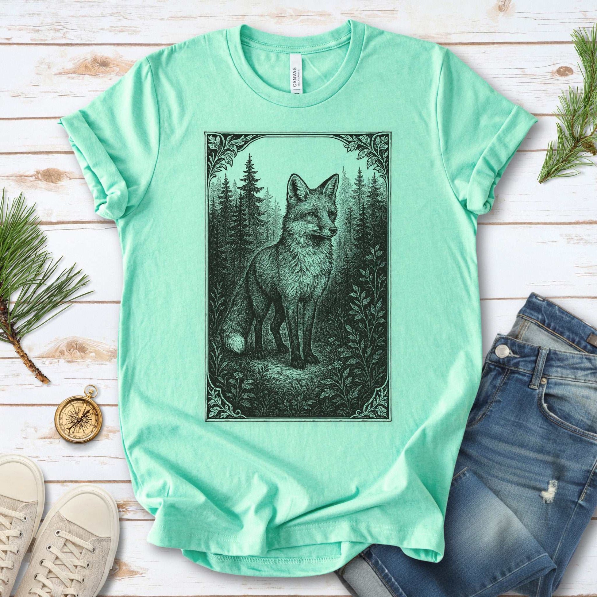 Forest Fox – Clever Spirit Guide T-Shirt