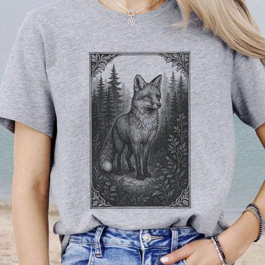 Forest Fox – Clever Spirit Guide T-Shirt