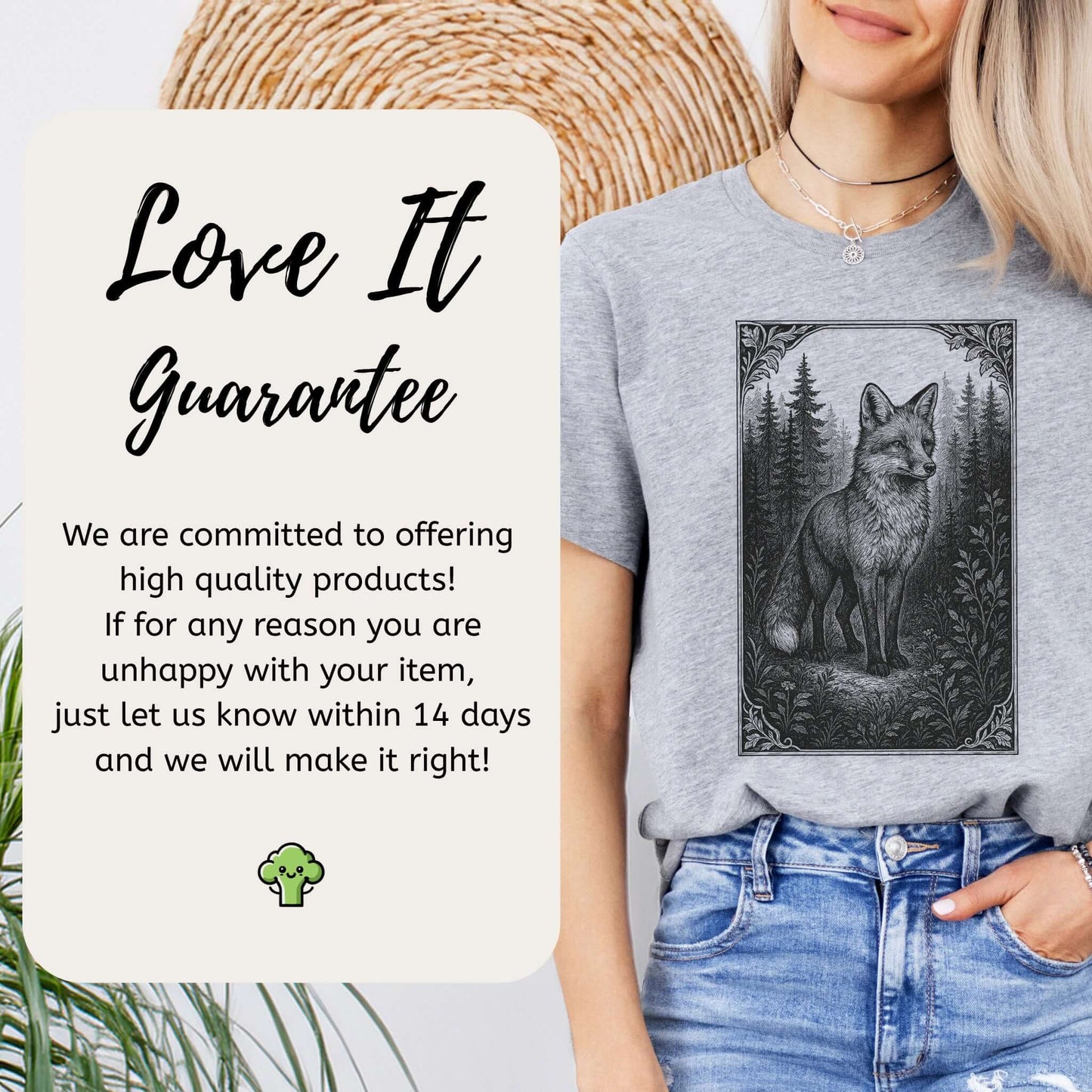 Forest Fox – Clever Spirit Guide T-Shirt