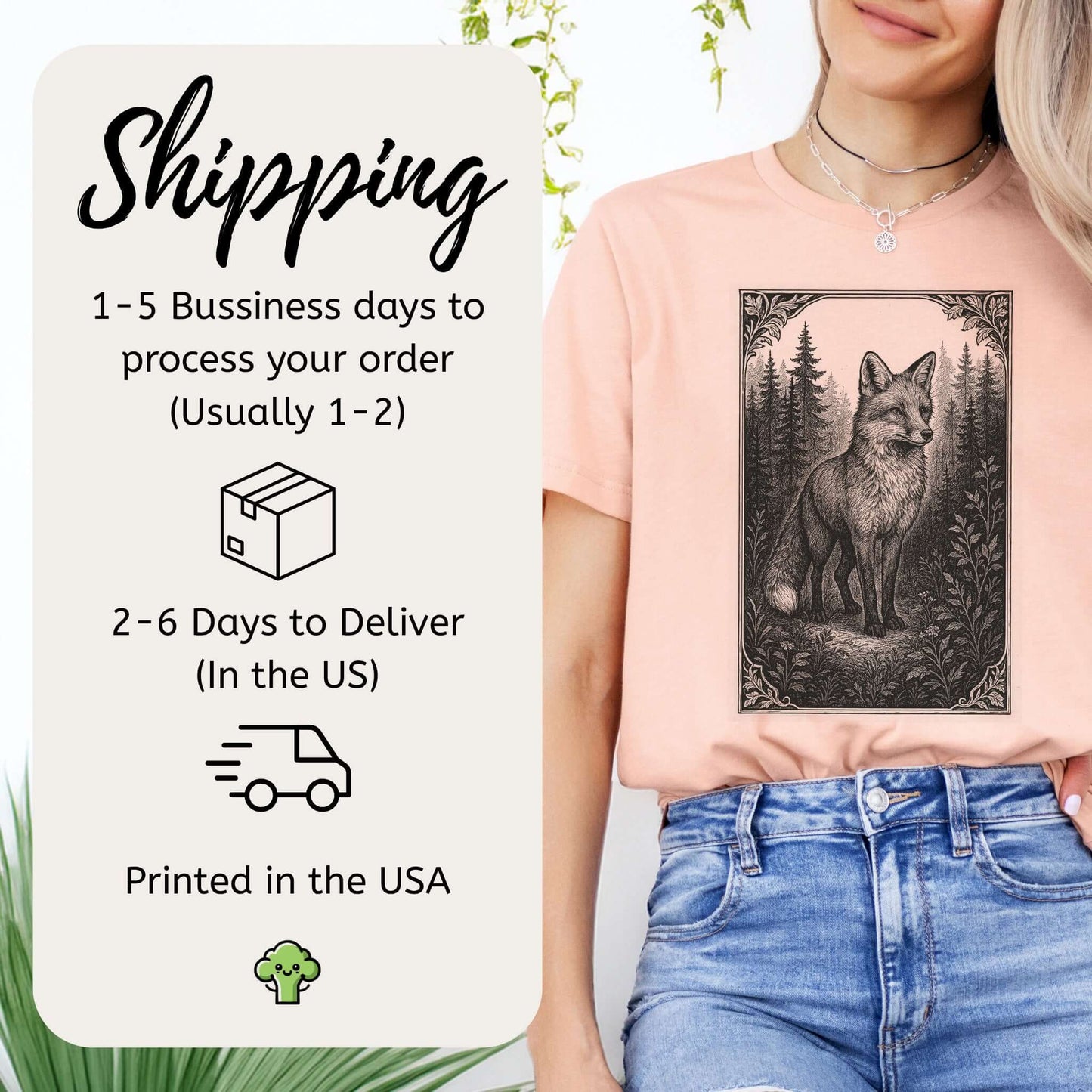 Forest Fox – Clever Spirit Guide T-Shirt