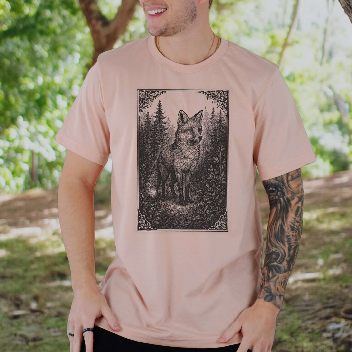 Forest Fox – Clever Spirit Guide T-Shirt