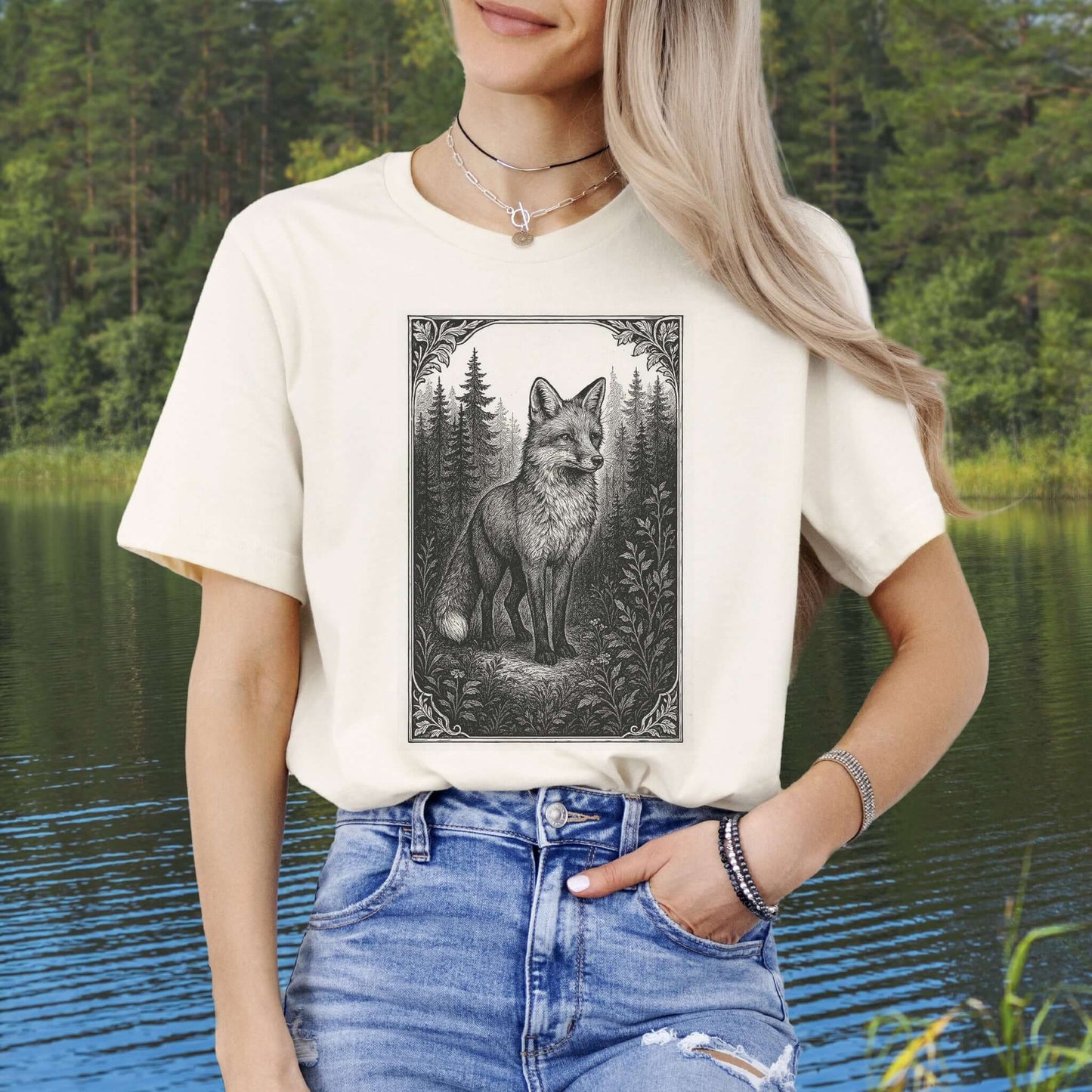 Forest Fox – Clever Spirit Guide T-Shirt