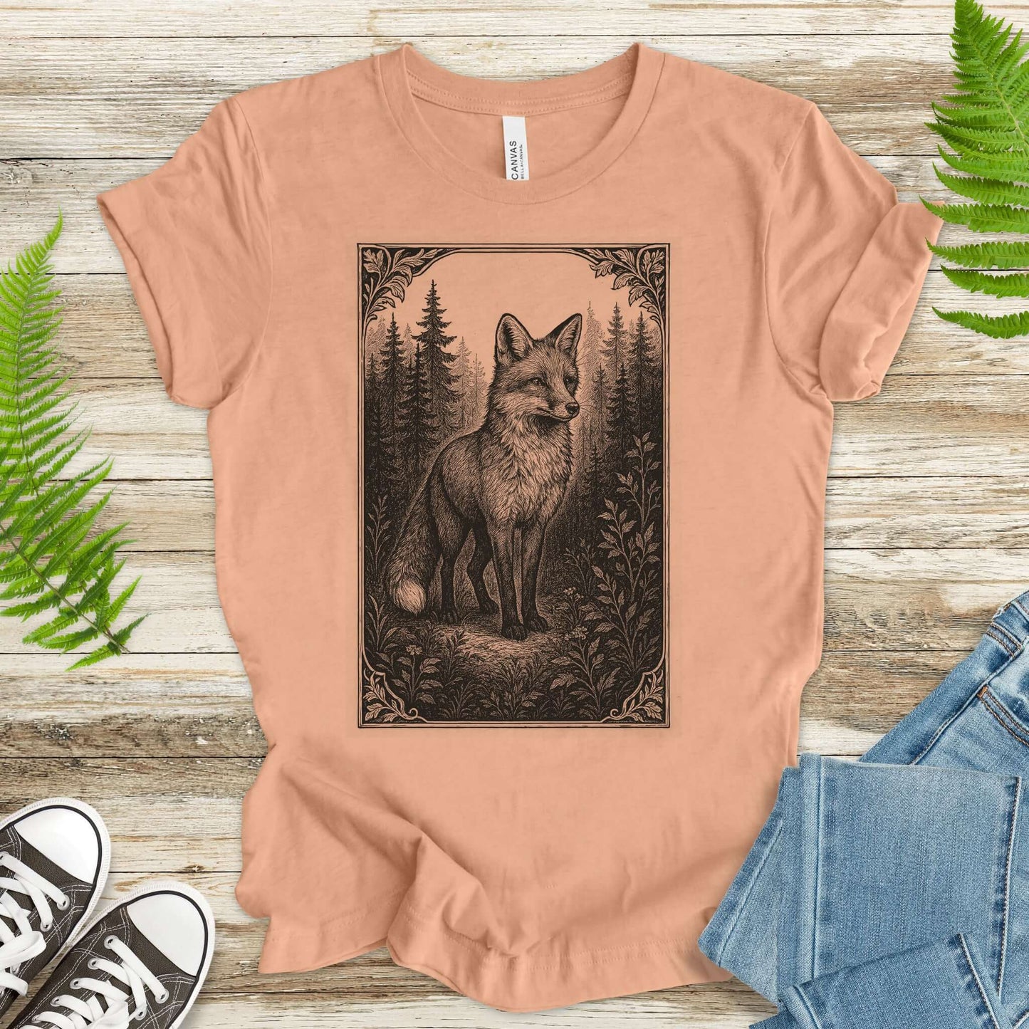 Forest Fox – Clever Spirit Guide T-Shirt