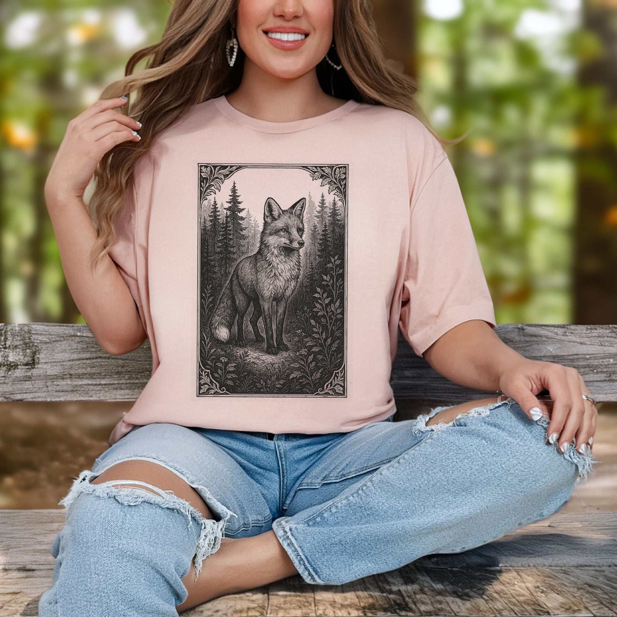Forest Fox – Clever Spirit Guide T-Shirt