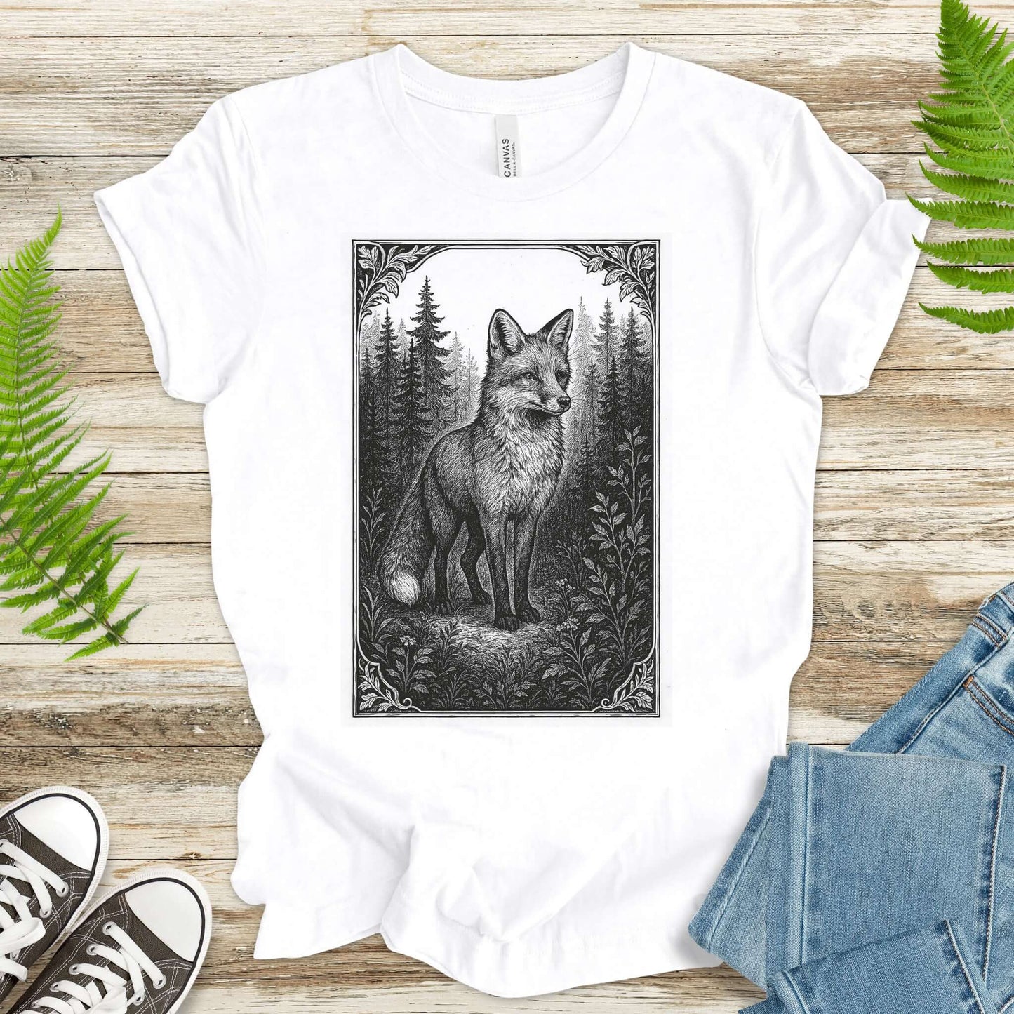 Forest Fox – Clever Spirit Guide T-Shirt