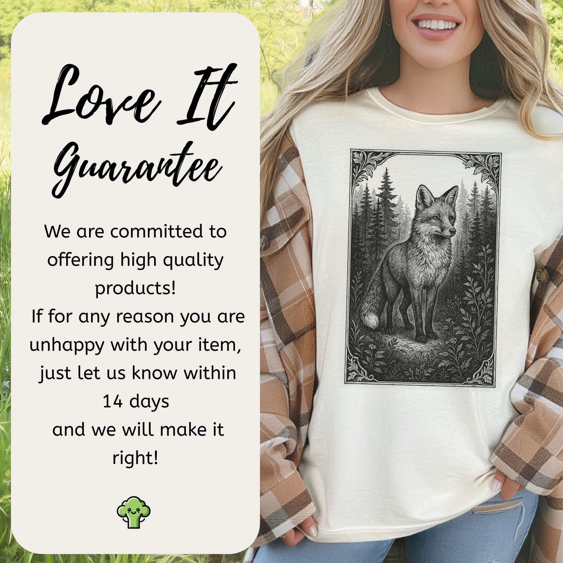 Forest Fox – Clever Spirit Guide T-Shirt
