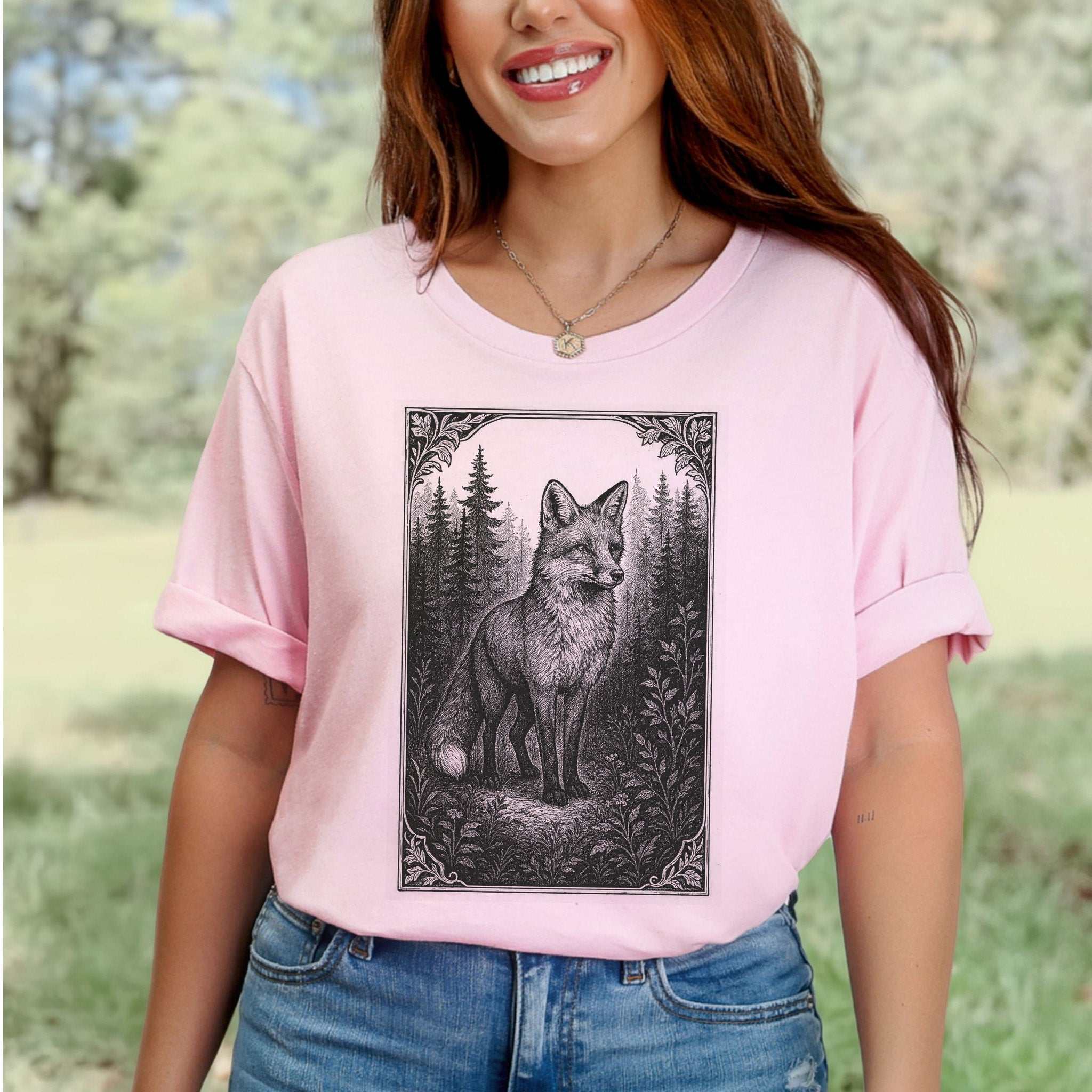Forest Fox – Clever Spirit Guide T-Shirt