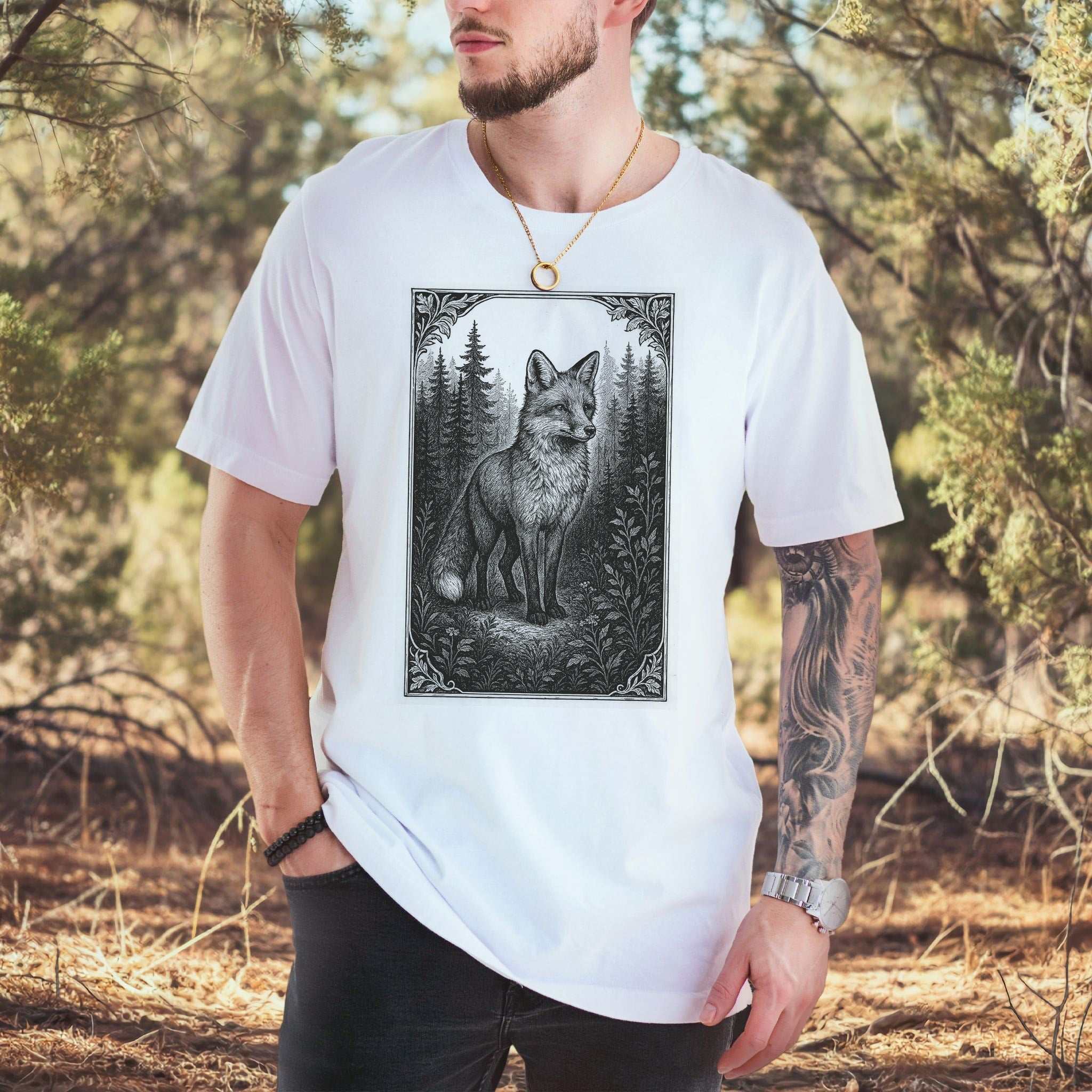 Forest Fox – Clever Spirit Guide T-Shirt