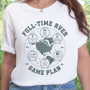 Full-Time RVer Game Plan T-Shirt – Road-Life Humor & Nomad Vibes Tee