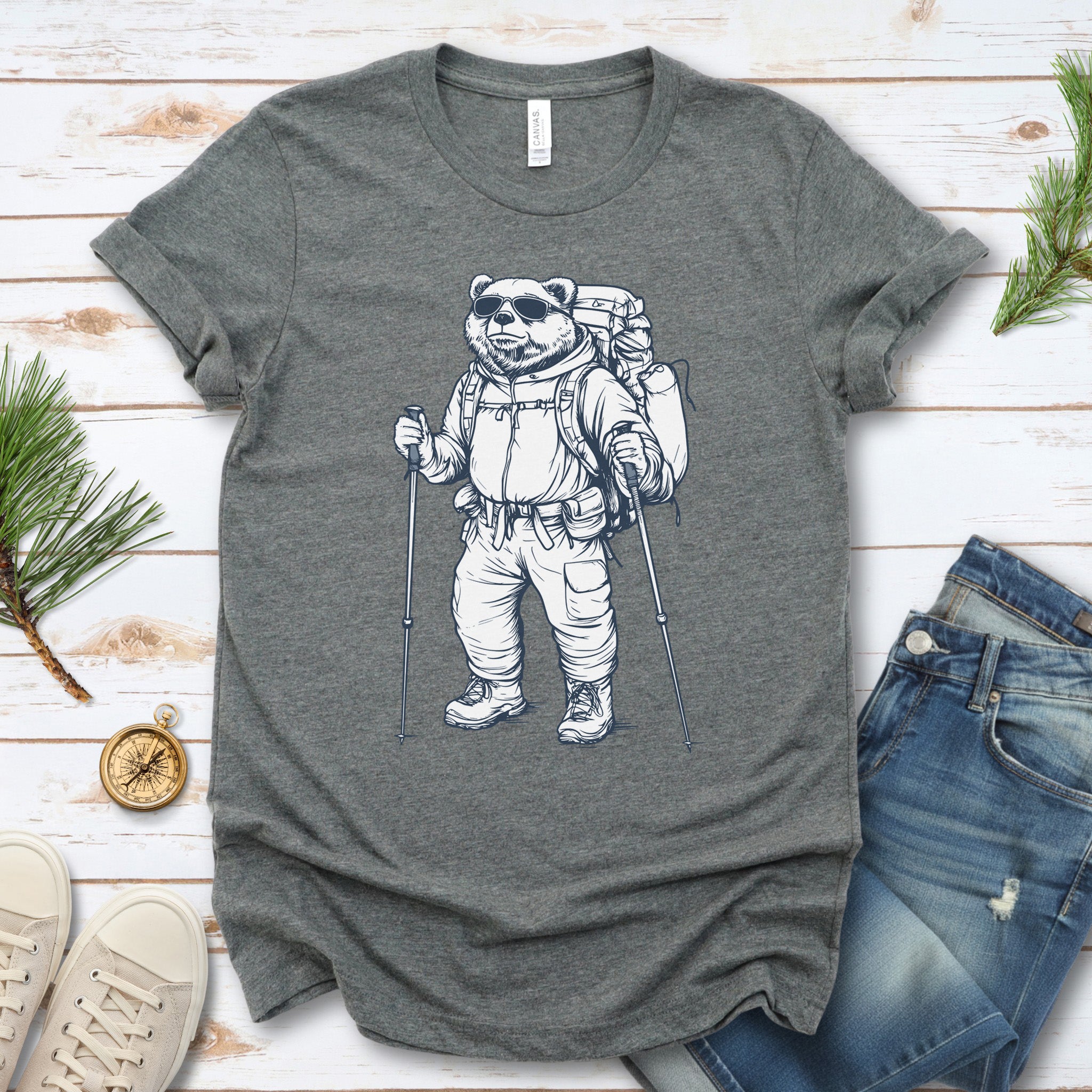 Bear Trekker Adventure T-Shirt