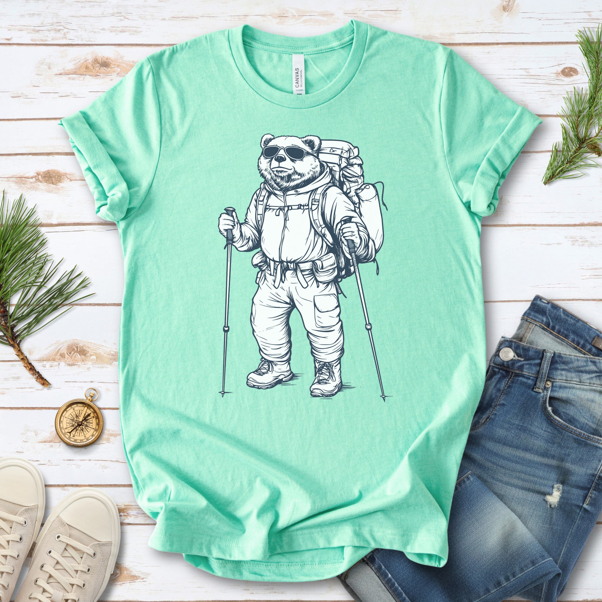 Bear Trekker Adventure T-Shirt