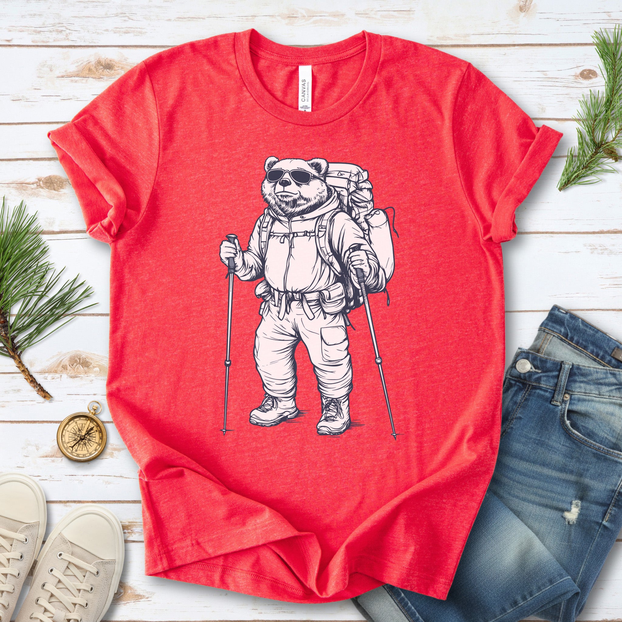 Bear Trekker Adventure T-Shirt