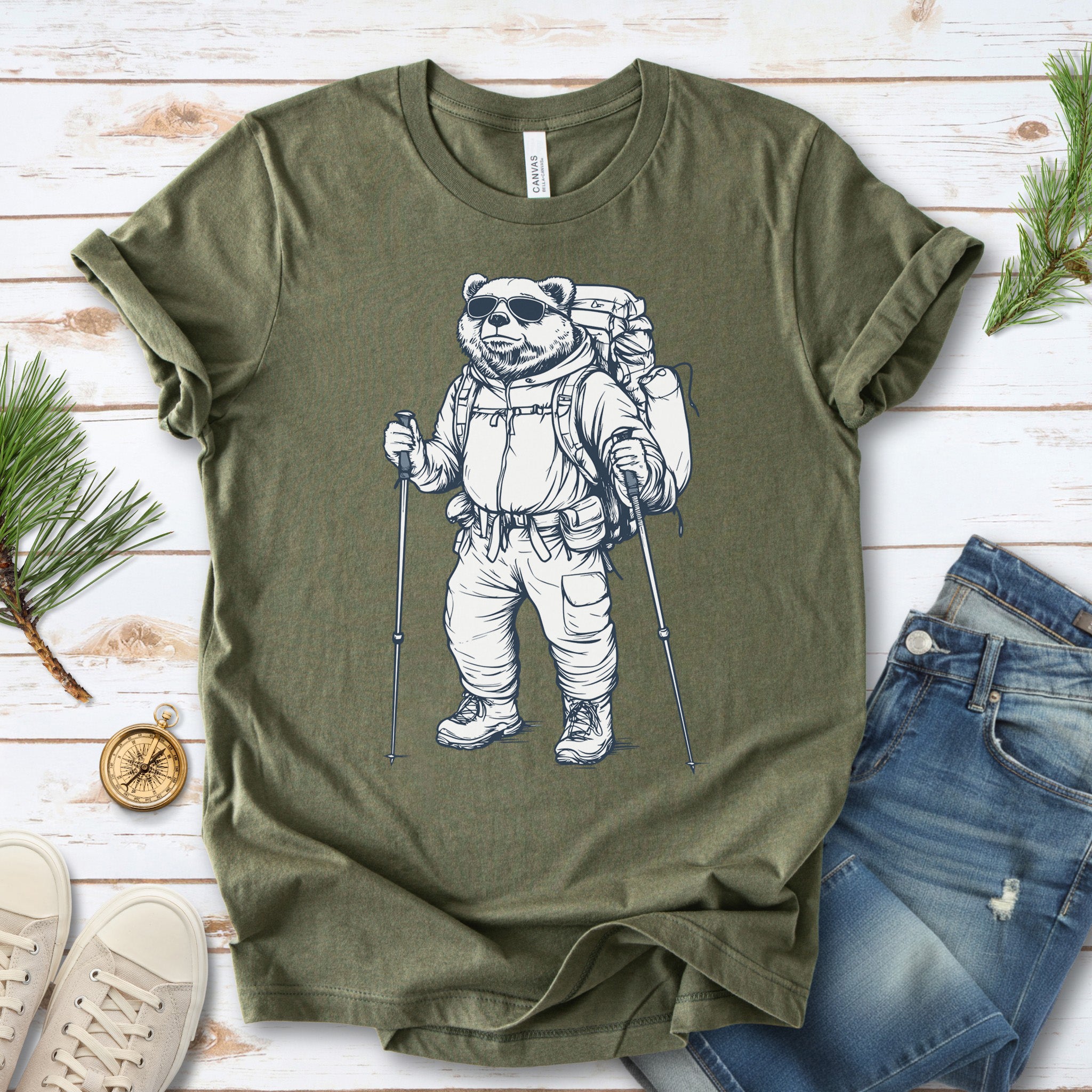 Bear Trekker Adventure T-Shirt