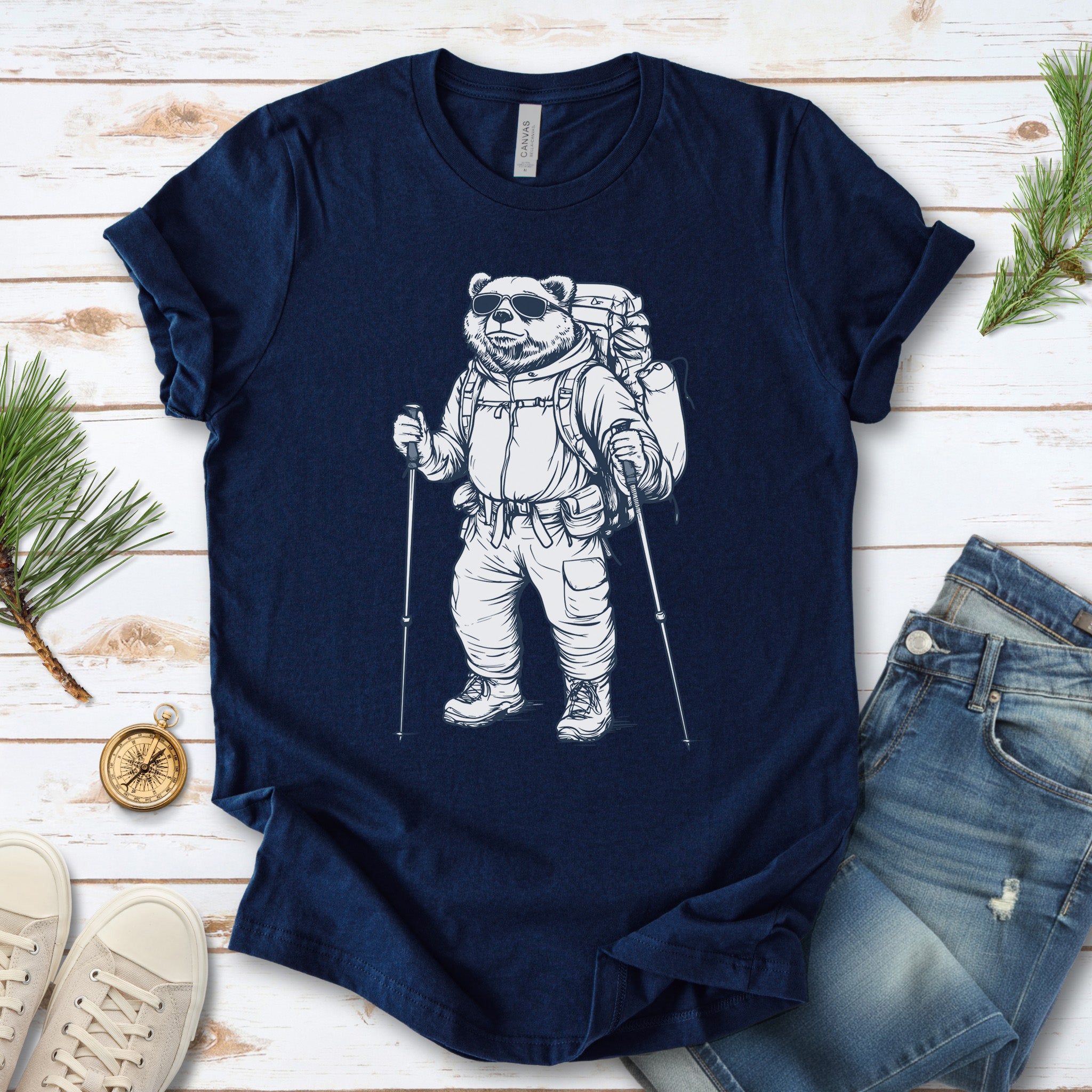Bear Trekker Adventure T-Shirt
