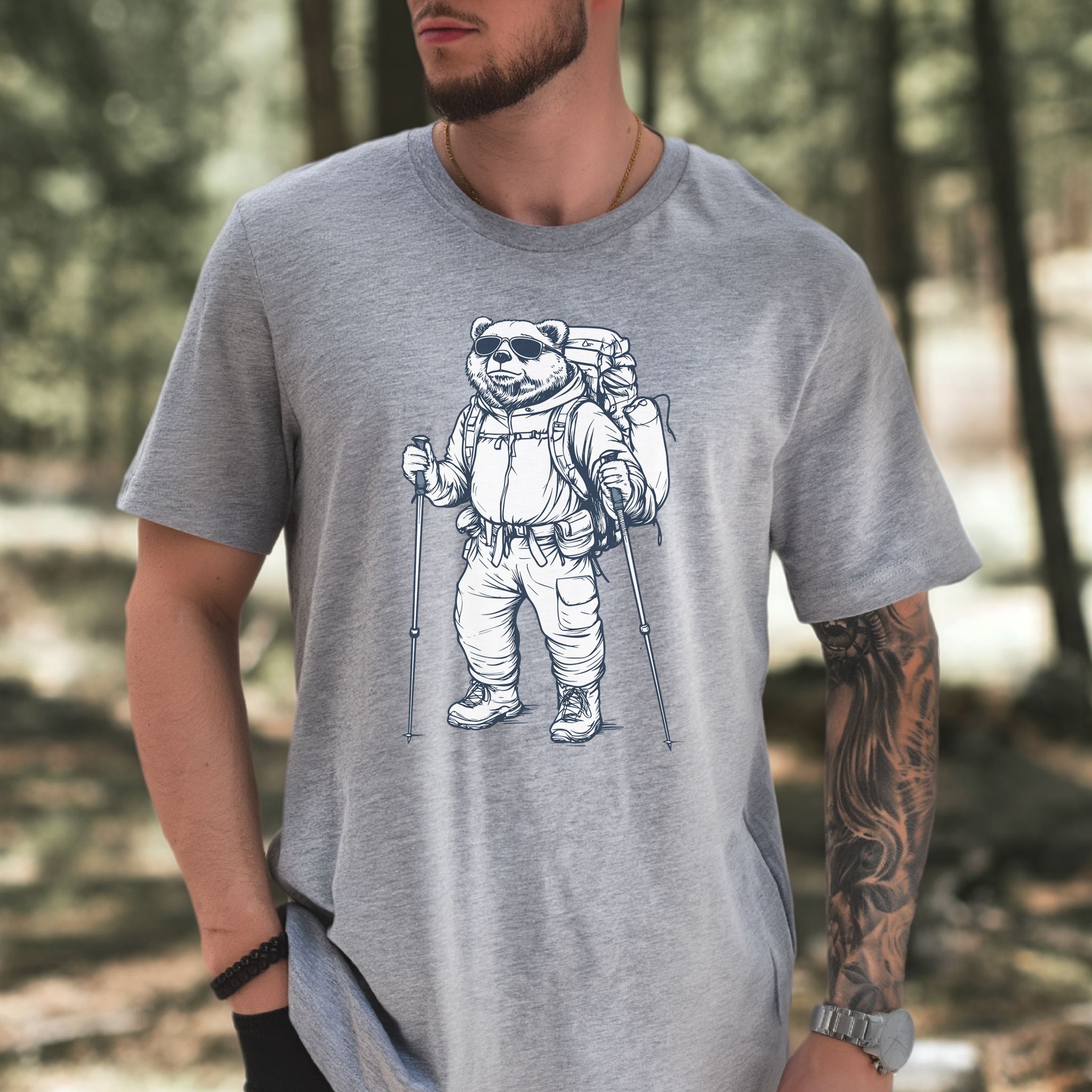 Bear Trekker Adventure T-Shirt