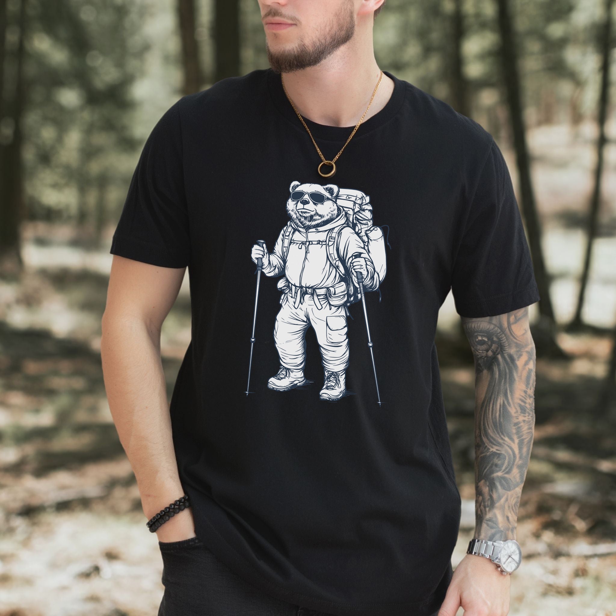 Bear Trekker Adventure T-Shirt