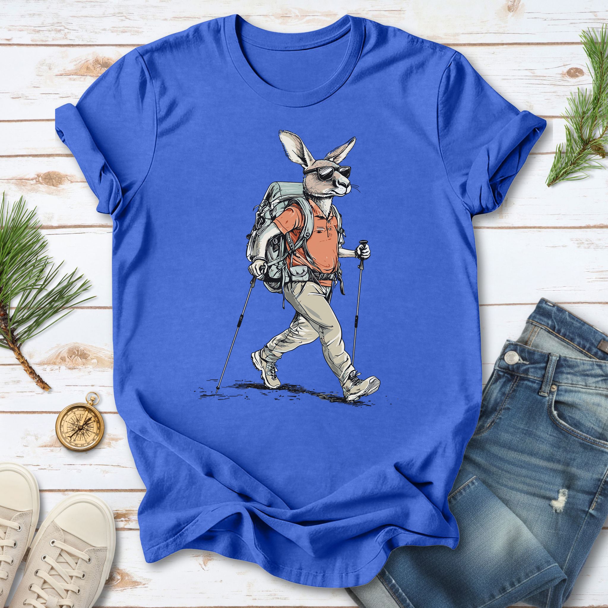 Hiking Kangaroo Adventure T-Shirt