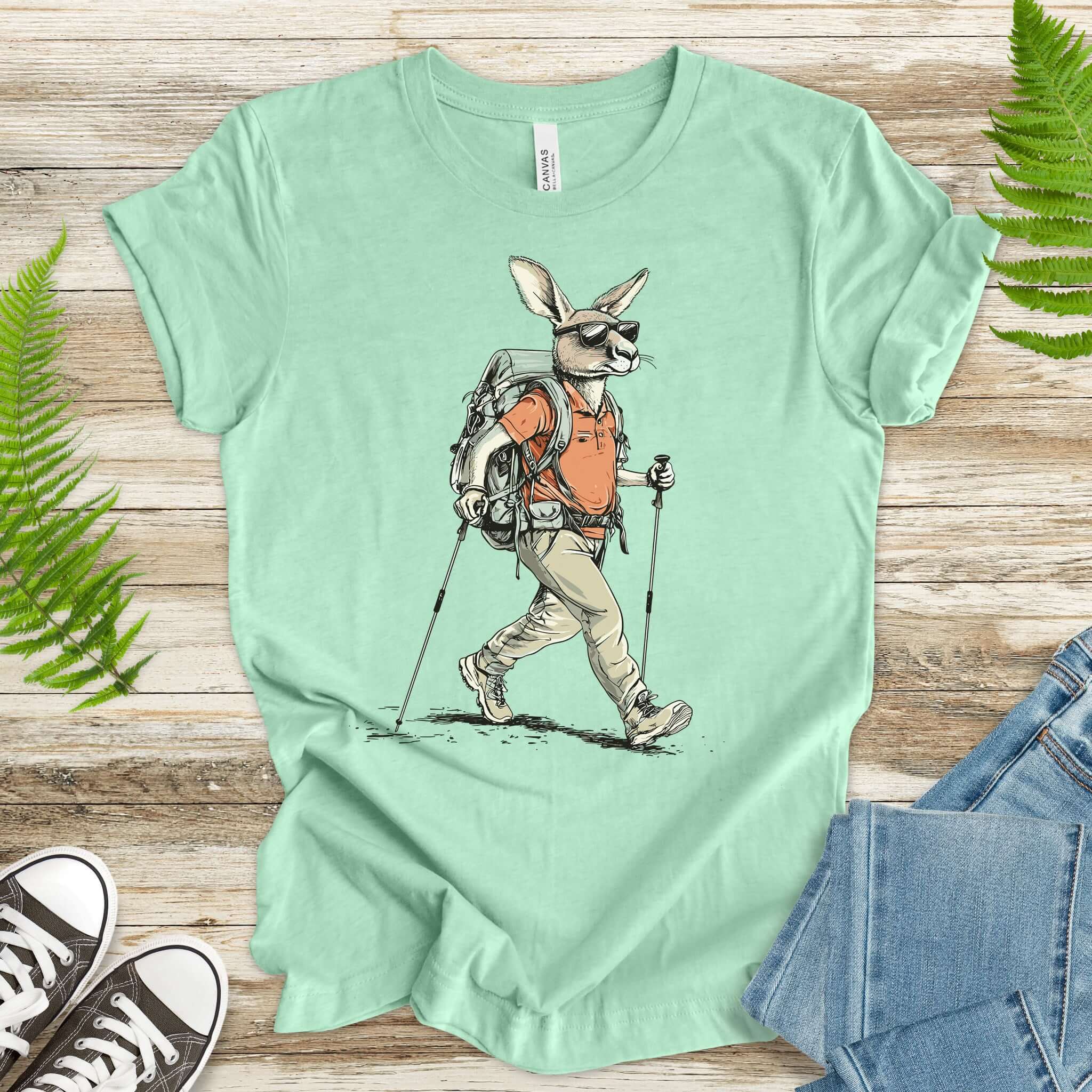 Hiking Kangaroo Adventure T-Shirt 