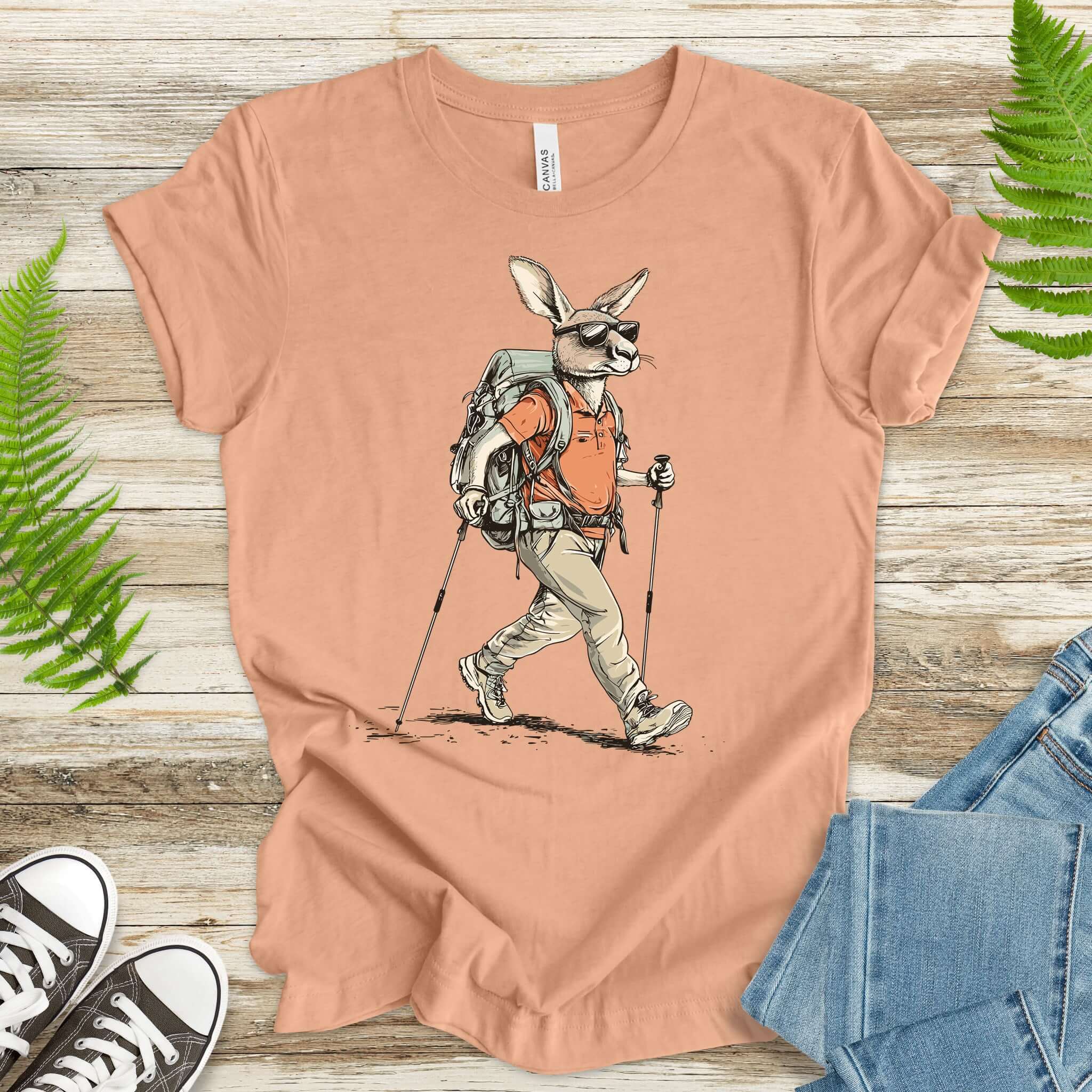 Hiking Kangaroo Adventure T-Shirt