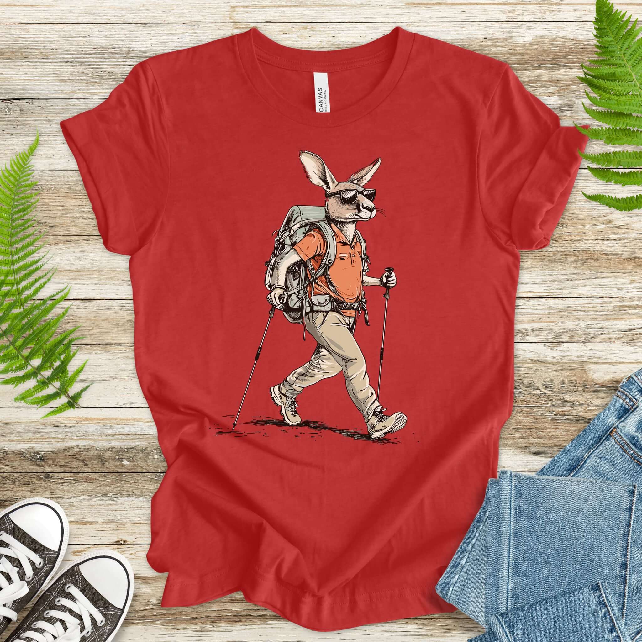 Hiking Kangaroo Adventure T-Shirt