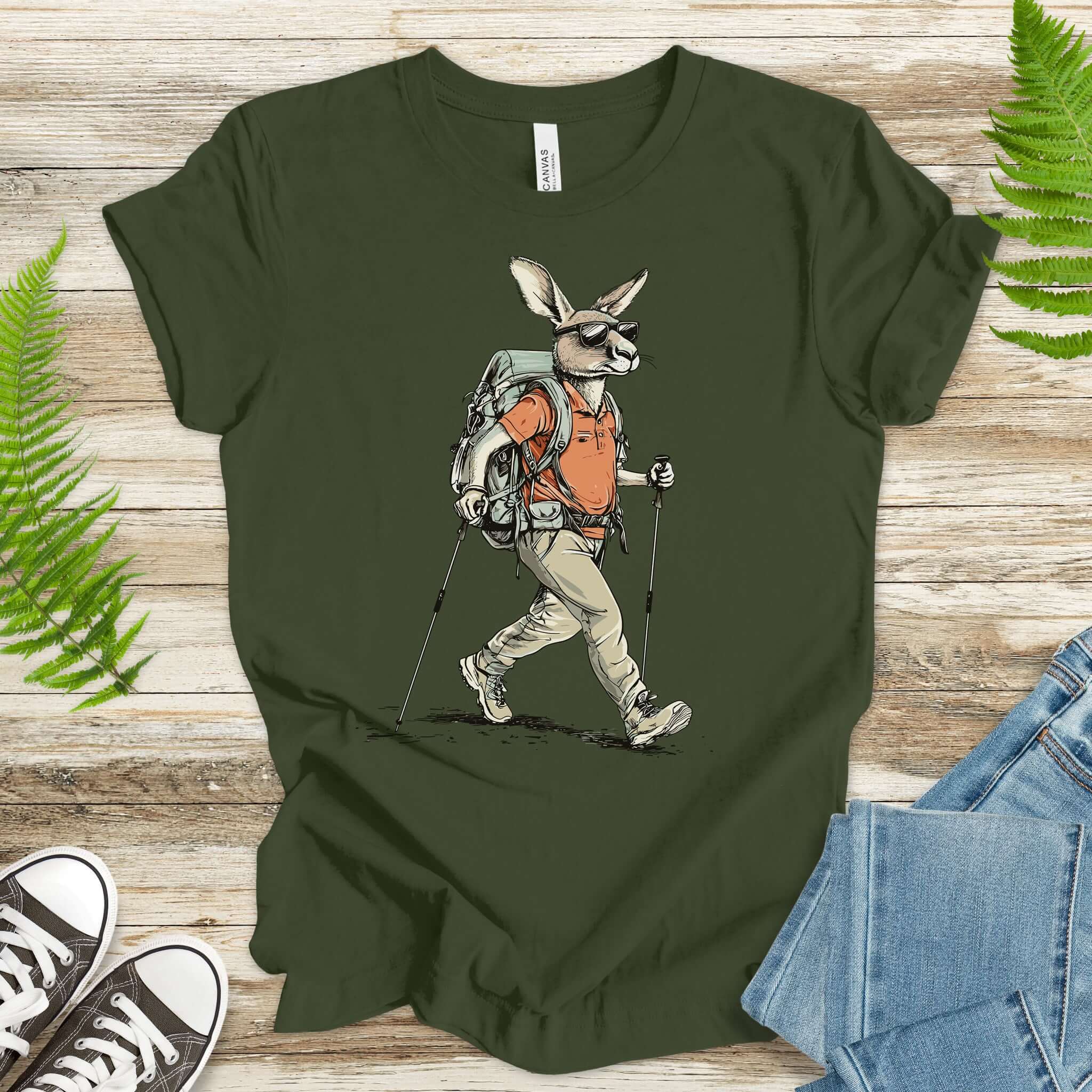 Hiking Kangaroo Adventure T-Shirt