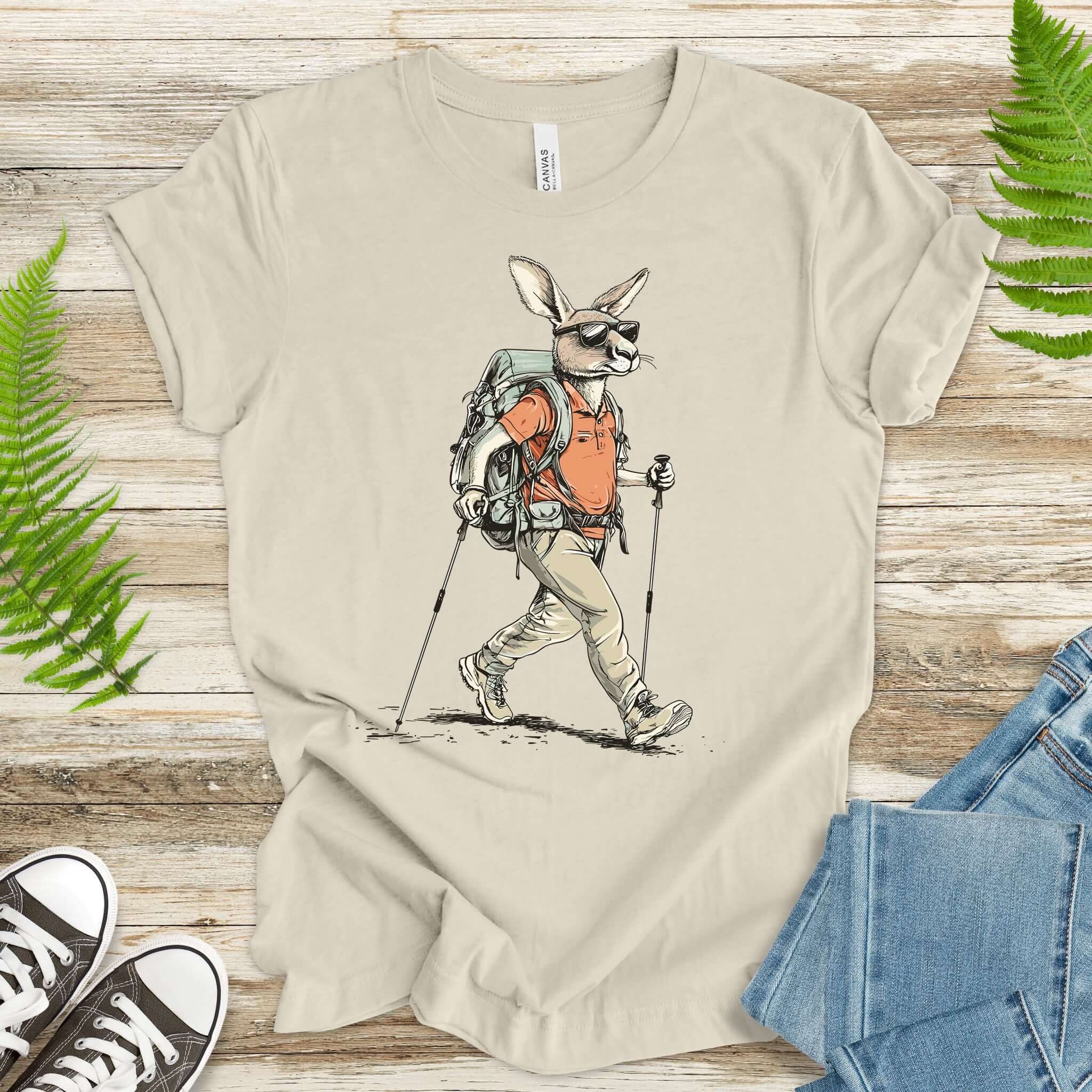 Hiking Kangaroo Adventure T-Shirt