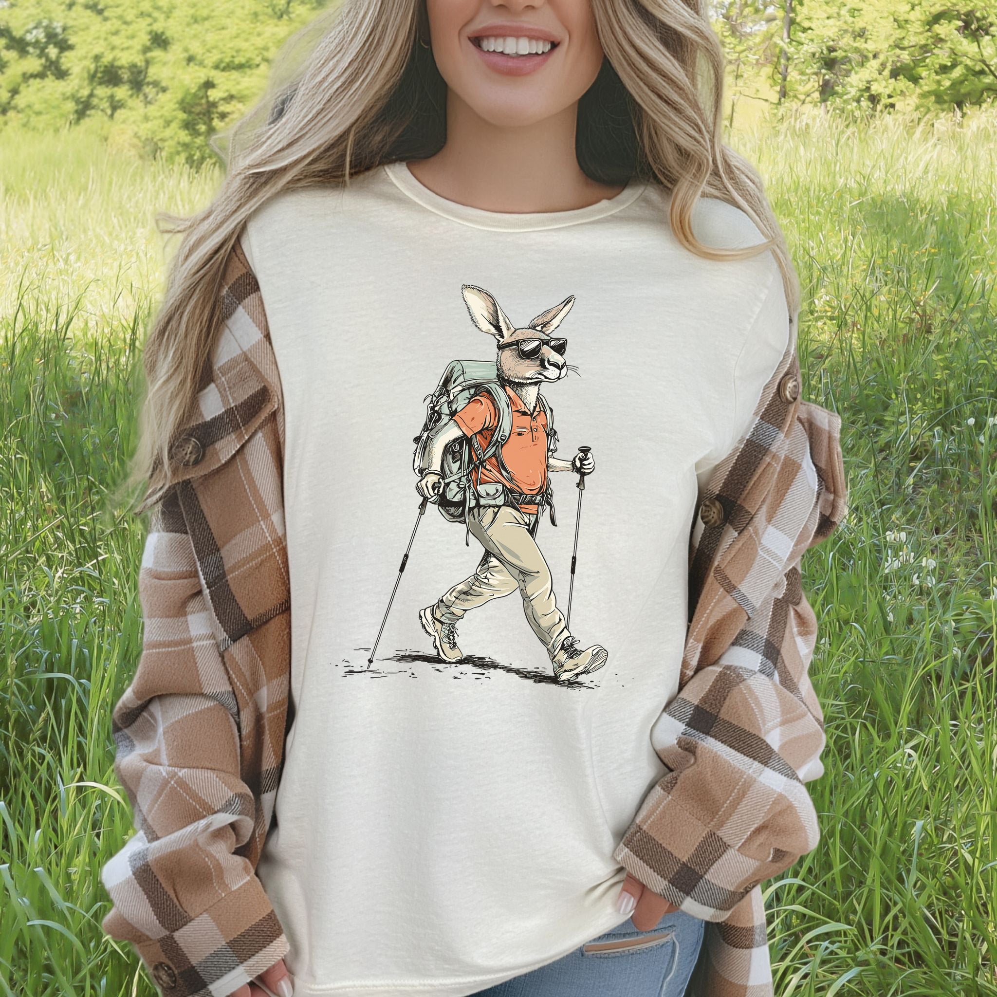 Hiking Kangaroo Adventure T-Shirt