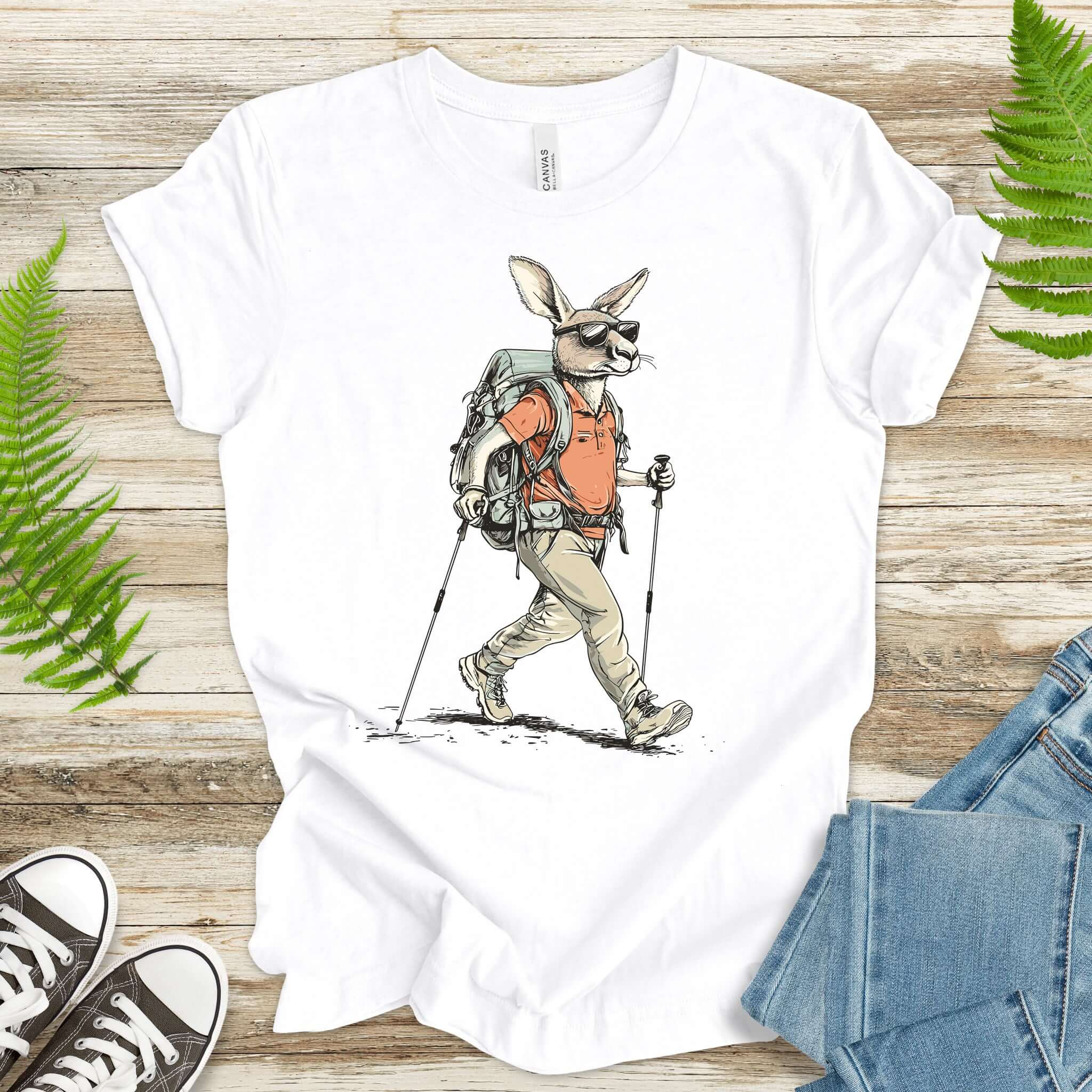 Hiking Kangaroo Adventure T-Shirt