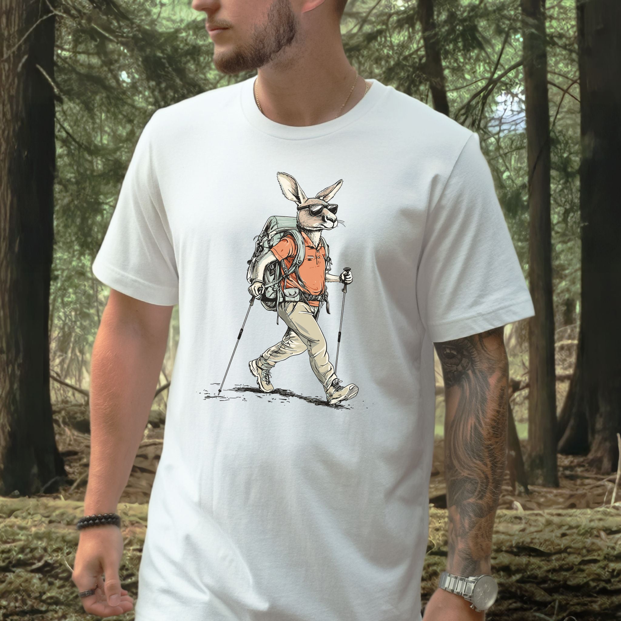 Hiking Kangaroo Adventure T-Shirt