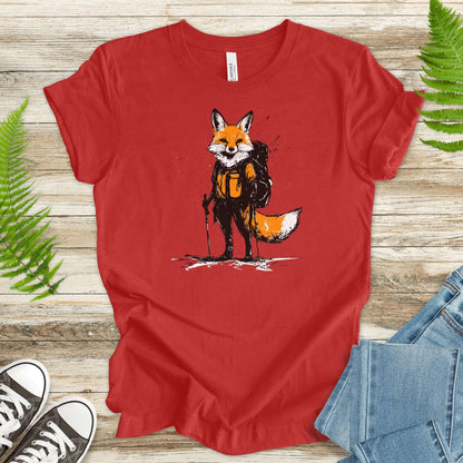 Fox Hiker Adventure T-Shirt