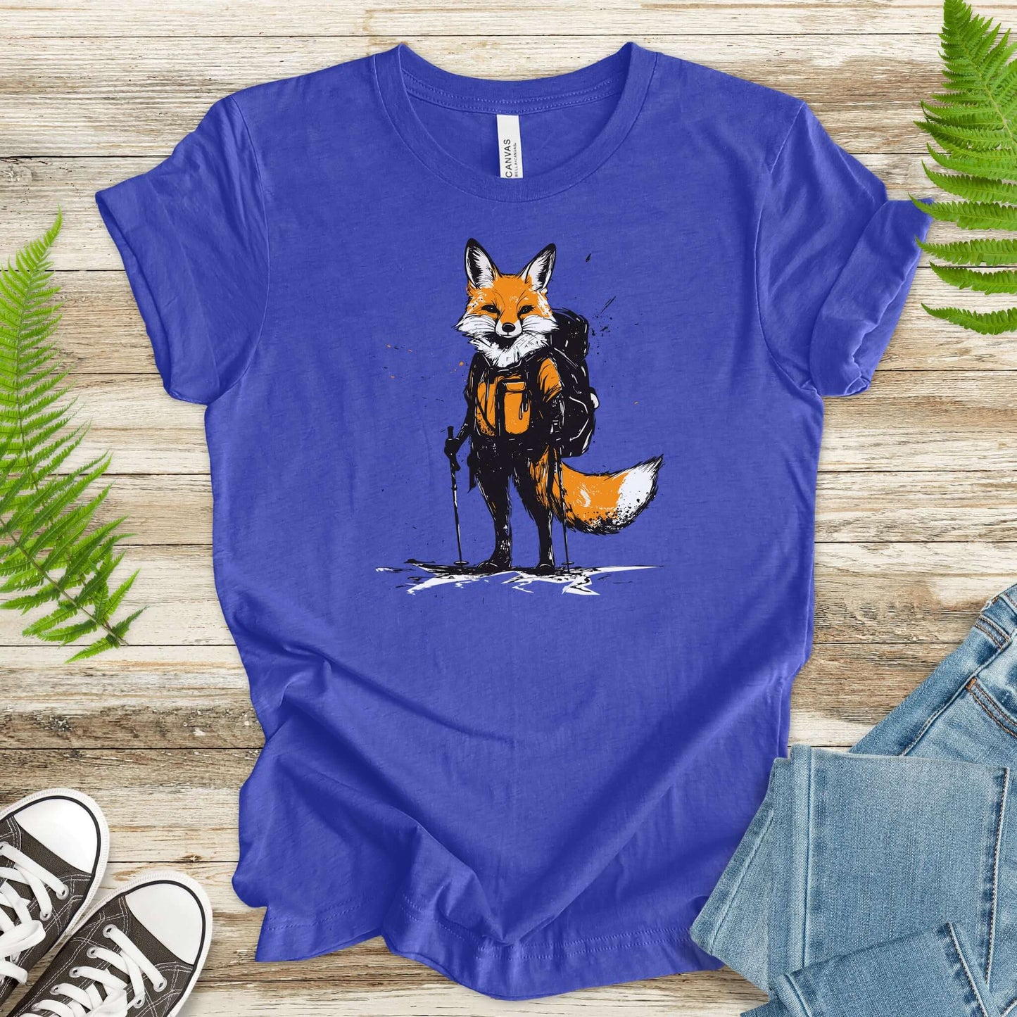 Fox Hiker Adventure T-Shirt