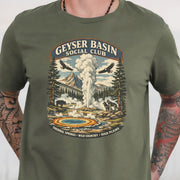 Geyser Basin Club Yellowstone Shirt – Vintage Wildlife T-Shirt
