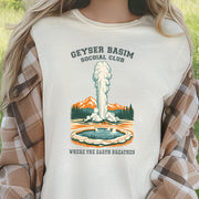 Yellowstone Geyser Basin Shirt – Retro Geyser Basin Hiking Shirt
