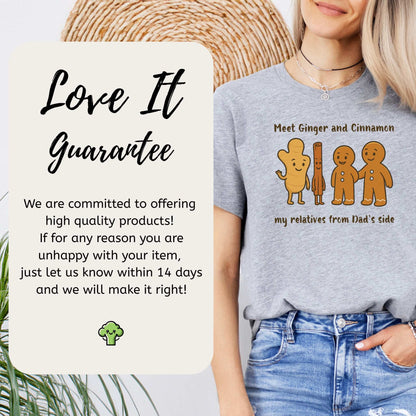 Ginger & Cinnamon Crew T-Shirt – Funny Baking Family Joke Tee