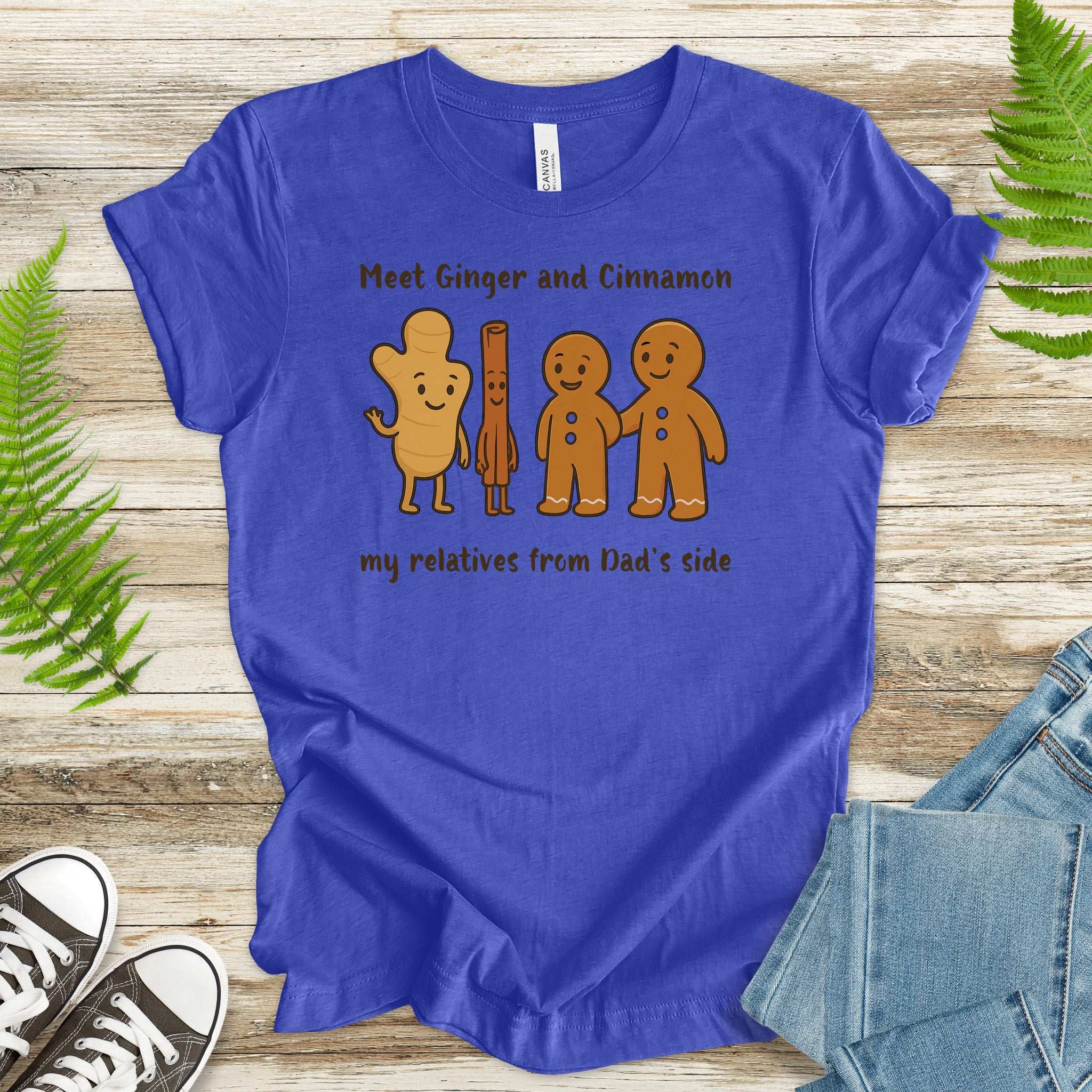 Ginger & Cinnamon Crew T-Shirt – Funny Baking Family Joke Tee