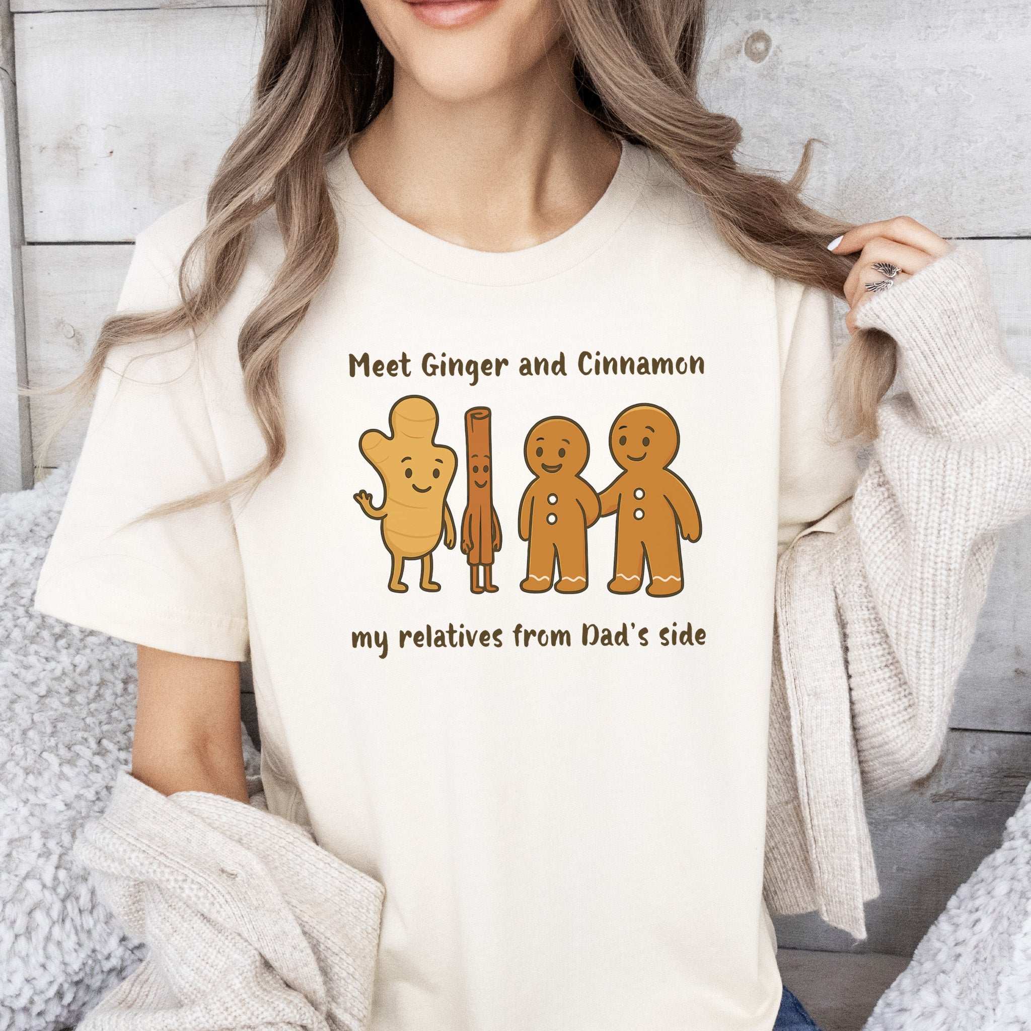 Ginger & Cinnamon Crew T-Shirt – Funny Baking Family Joke Tee