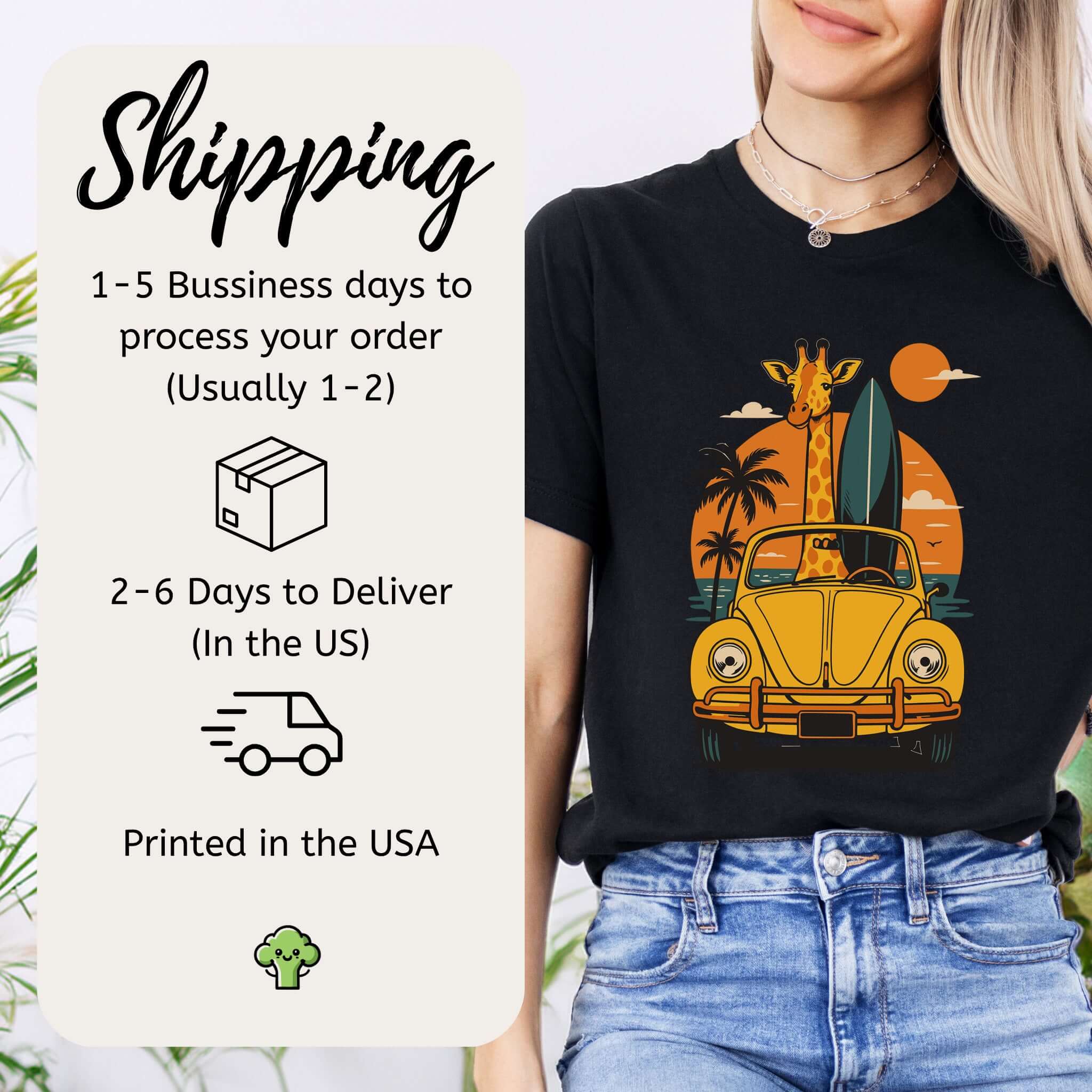Surfed Out Giraffe T-Shirt – Funny Ocean & Surfing Lover Tee