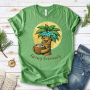 Going Coconuts Tropical Coconut T-Shirt – Funny Beach Vibes
