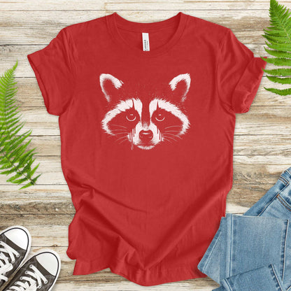 Gothcoon Raccoon T-Shirt – Vintage Grunge Forest Spirit Tee