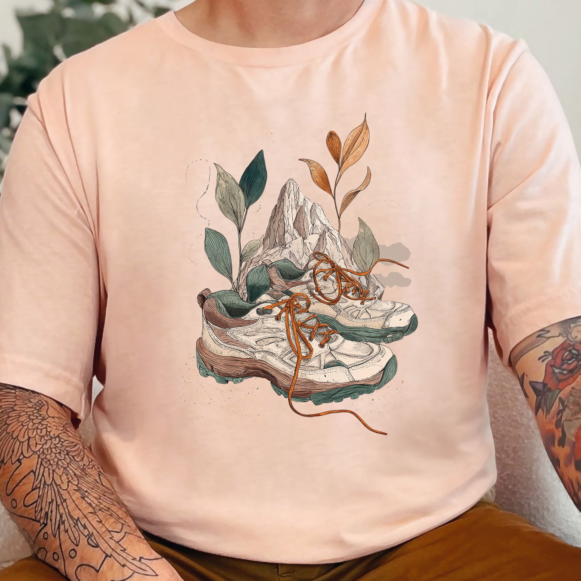 Grounded Miles T-Shirt – Botanical Hiking Boots & Mountain Wanderer Tee